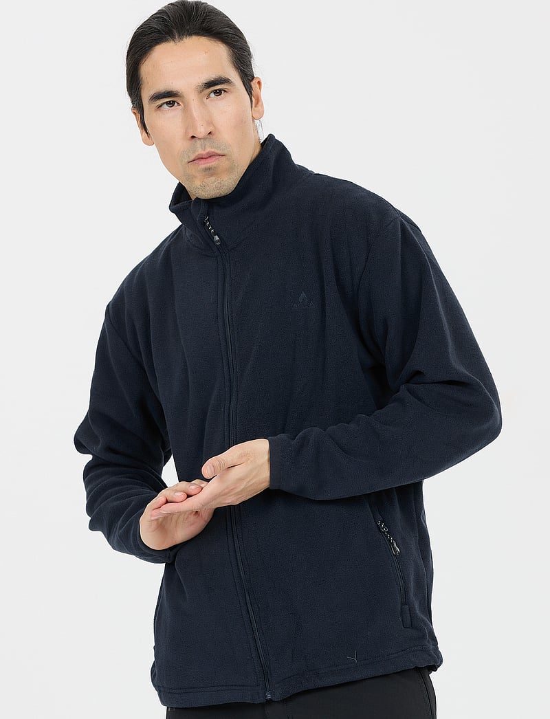 Whistler - Cocoon M Fleece Jacket - fleece & mellanlager - navy blazer - 0