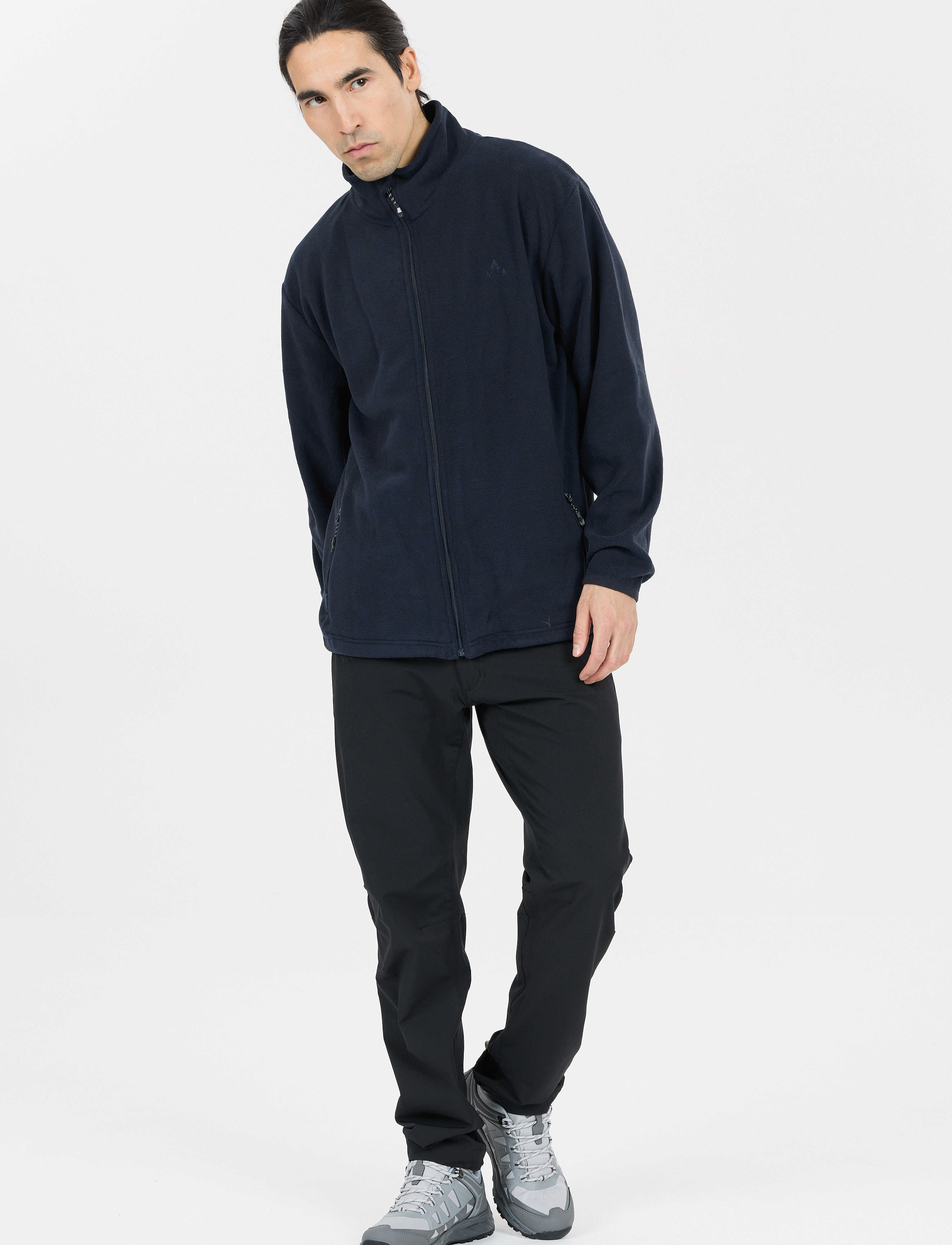 Whistler - Cocoon M Fleece Jacket - najniższe ceny - navy blazer - 5