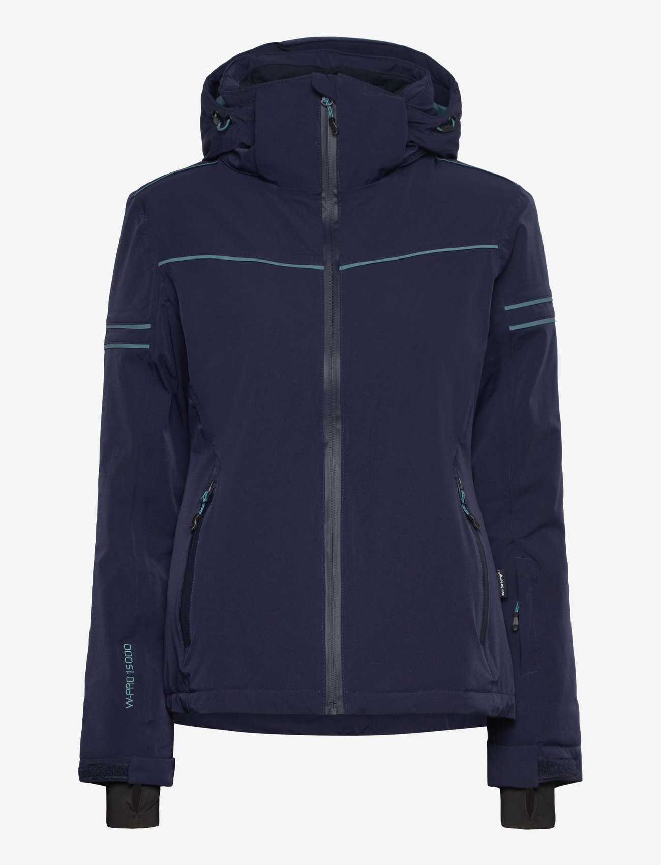 Whistler - Doom W Stretch CFT+ Ski Jacket W-PRO 15000 - suusajoped - hydro - 0