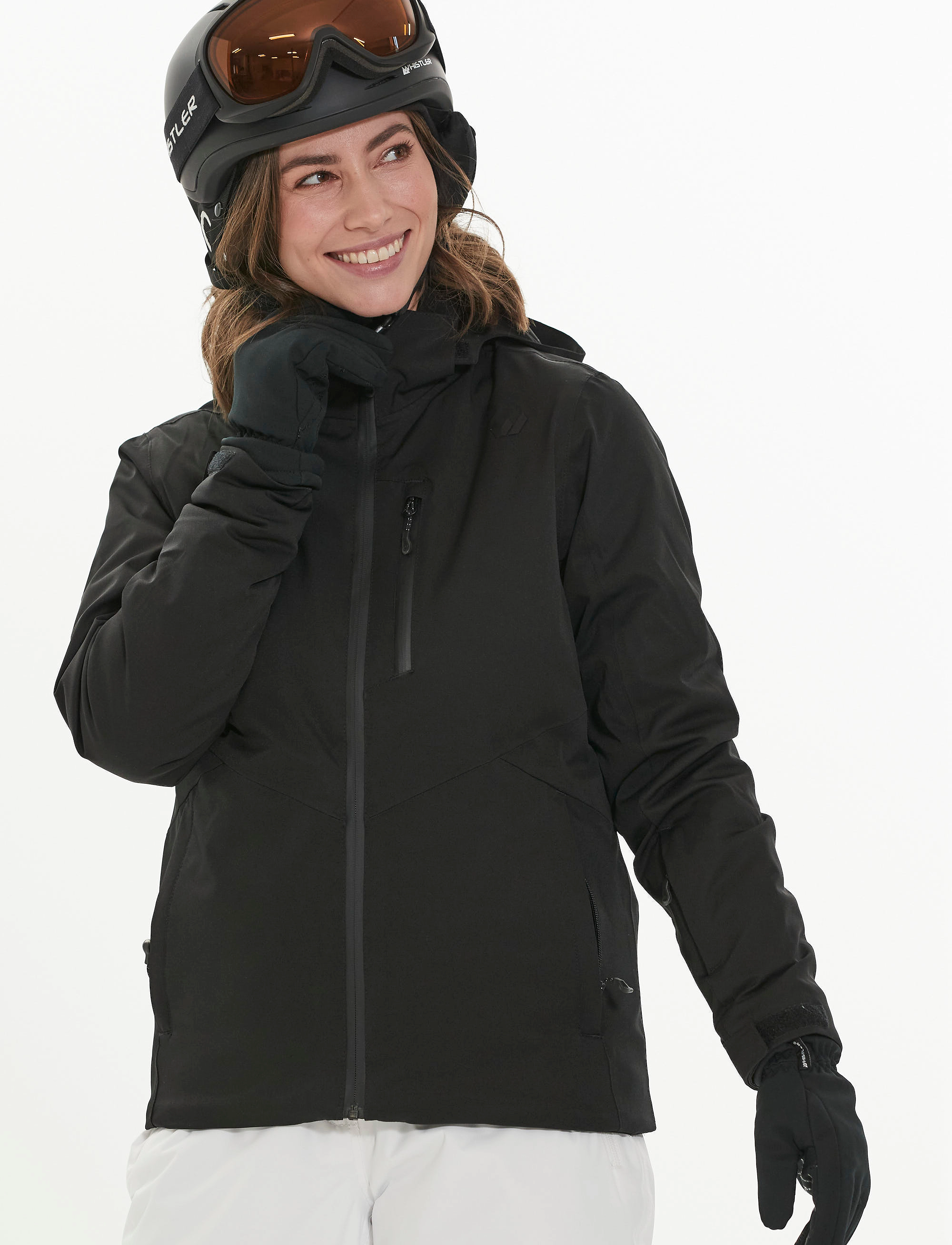 Whistler Jada W Stretch Ski Jacket W-Pro 150, 36, Black, Sport Jackets > Sport Ski Jackets, Dame