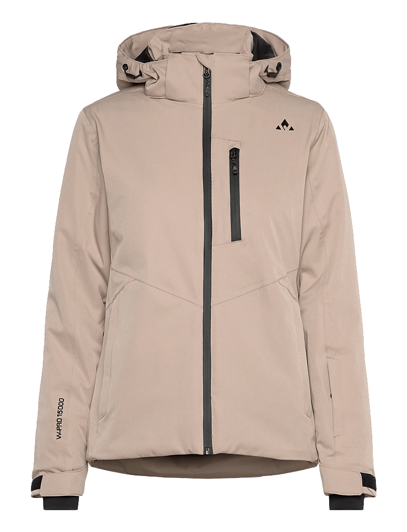 Whistler - Jada W Stretch Ski Jacket W-PRO 150 - ski-kleidung - simply taupe - 0