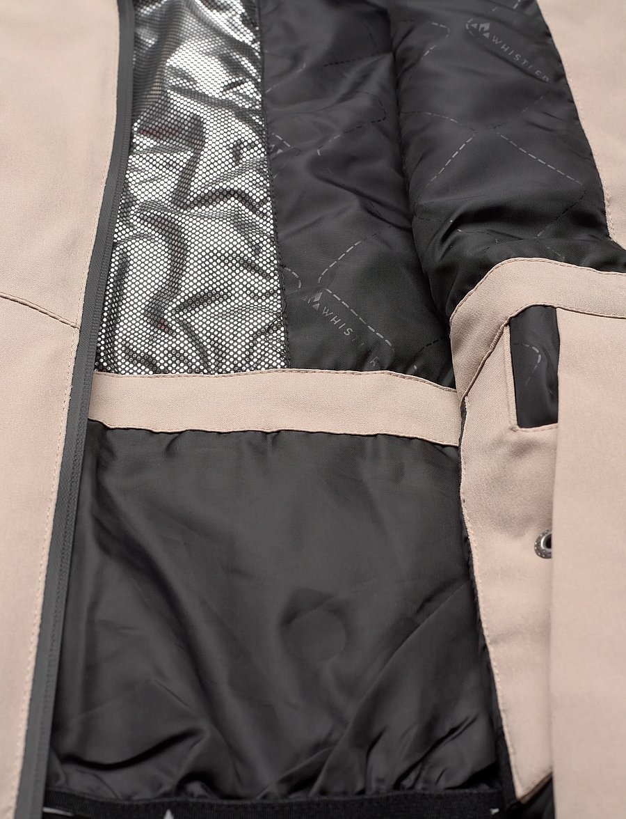 Whistler - Jada W Stretch Ski Jacket W-PRO 150 - suusariietus - simply taupe - 5