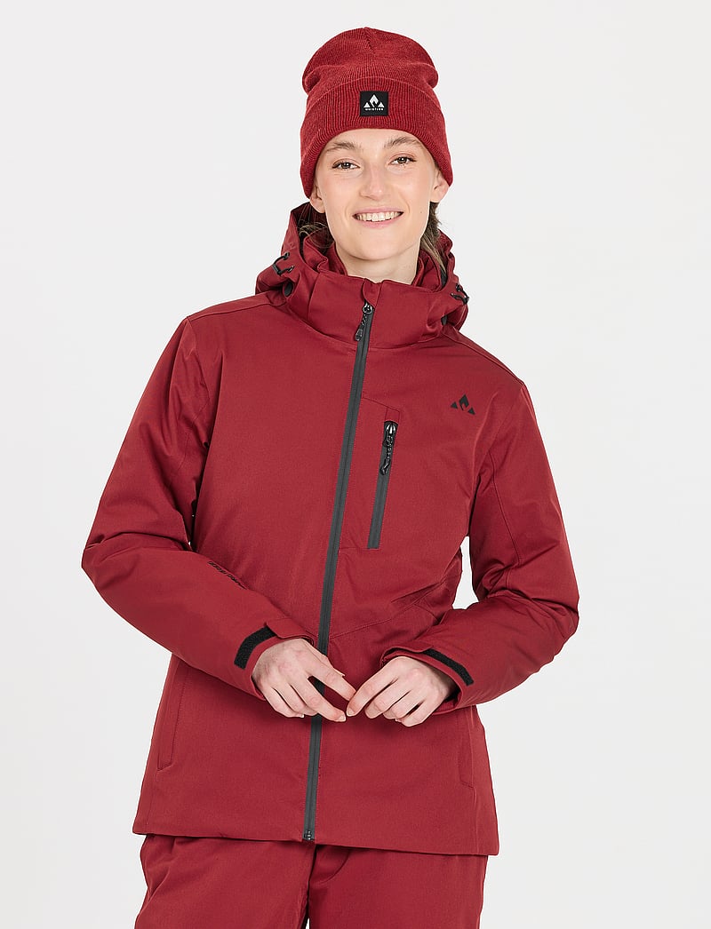 Whistler - Jada W Stretch Ski Jacket W-PRO 150 - ski wear - sun-dried tomato - 0