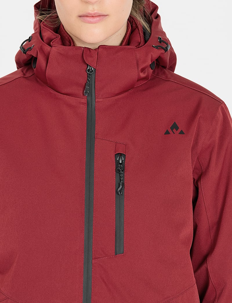 Whistler - Jada W Stretch Ski Jacket W-PRO 150 - ski wear - sun-dried tomato - 3