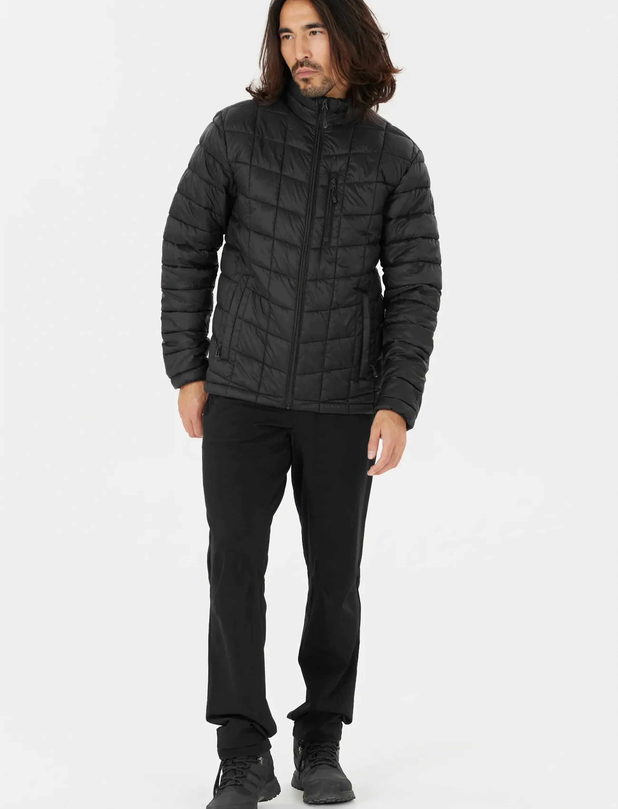 Whistler Luis M Cft + Jacket, S, Black, Sport Jackets > Sport Padded Jackets, Herre