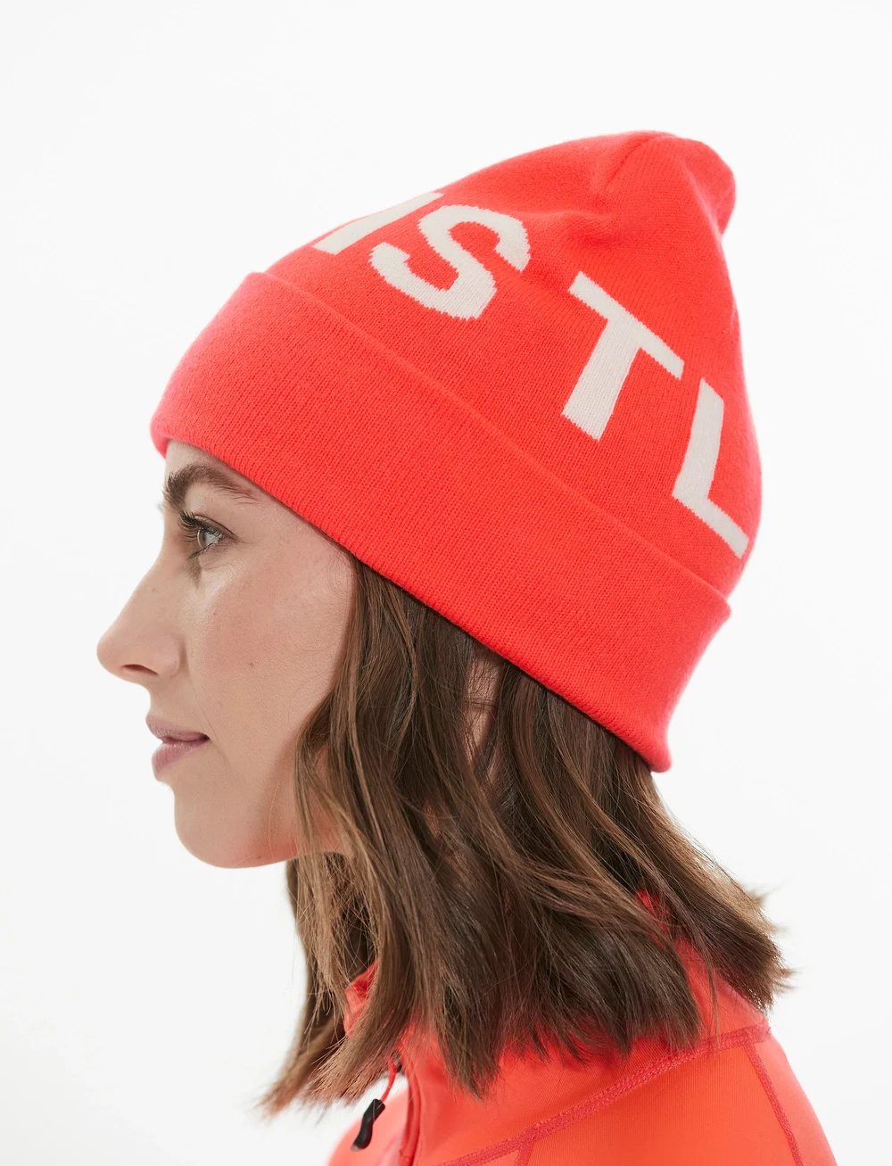 Whistler - Remee Unisex Beanie - mützen - fiery coral - 0