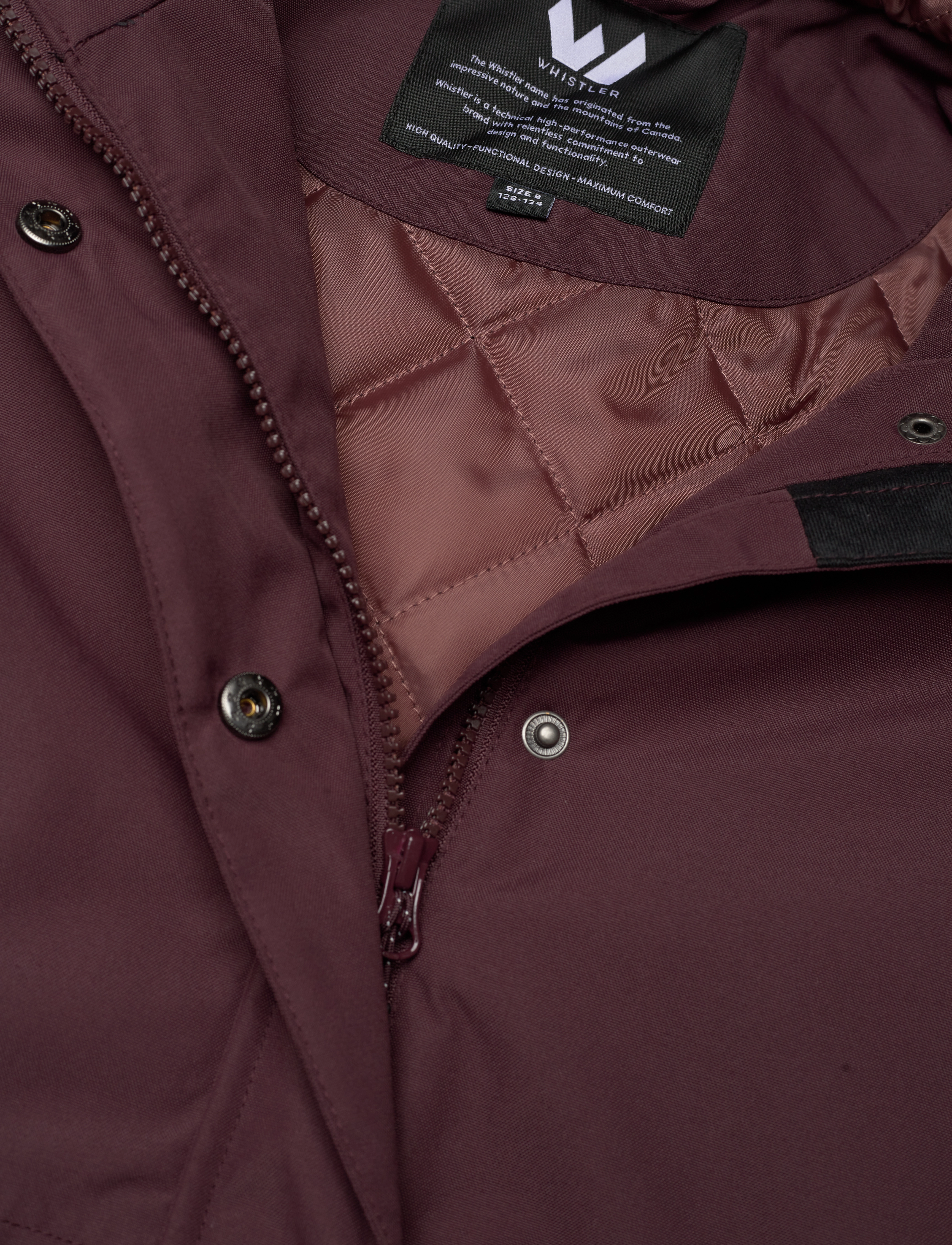 Whistler - Mullie jr. Parka W-PRO 10000 - fudge - 3