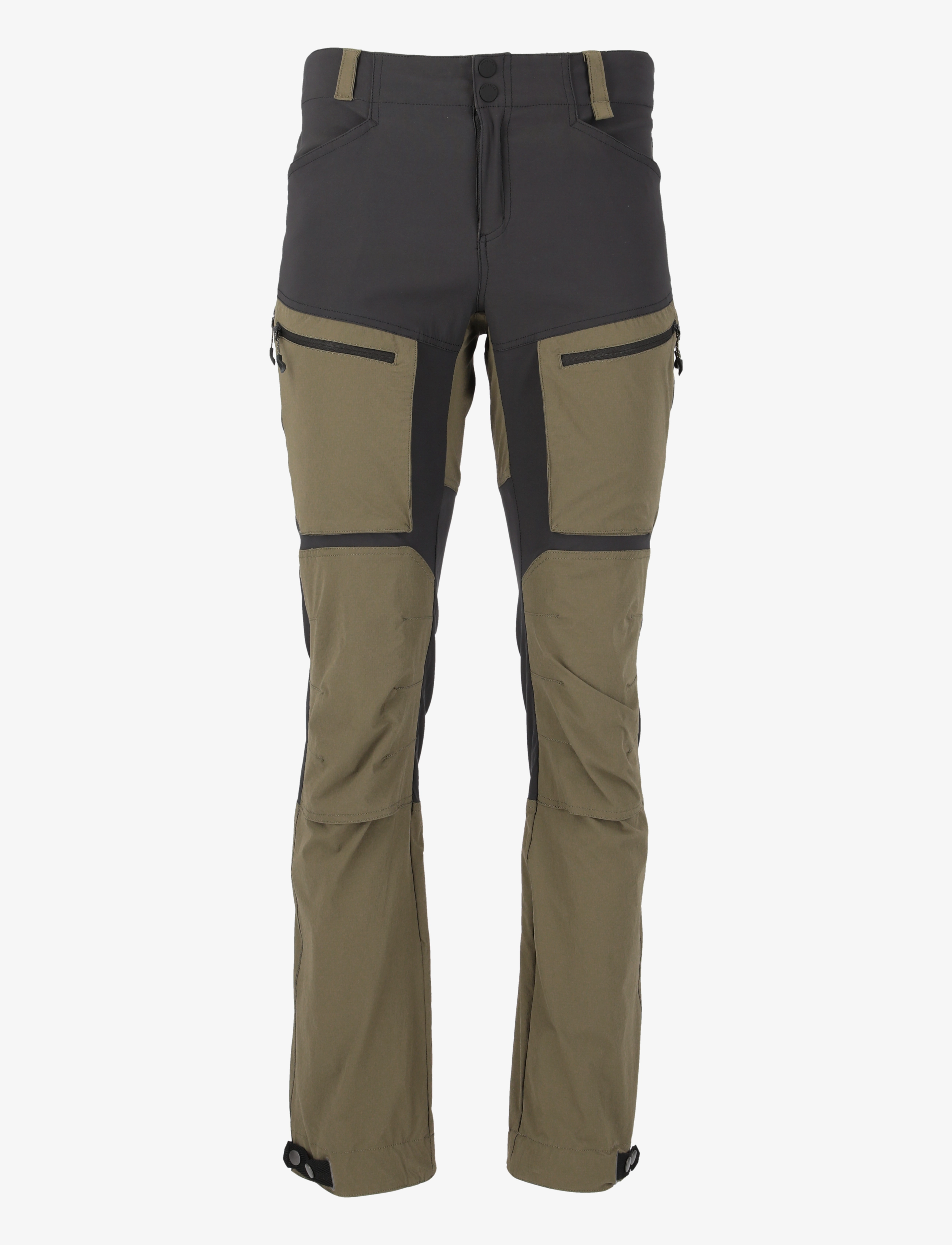 Whistler Kodiak M Outdoor Pant - Kläder - PHANTOM / khaki/green
