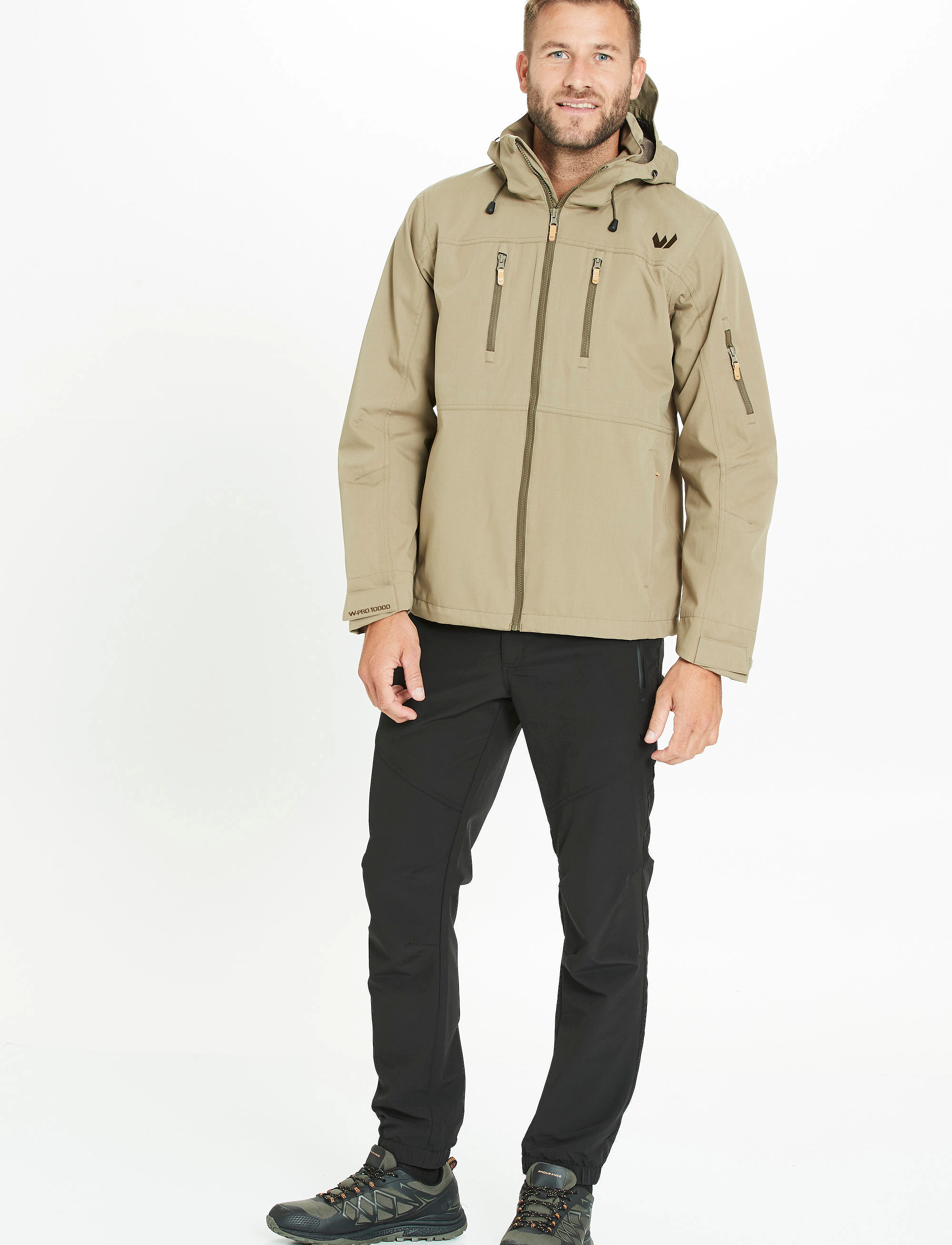 Whistler - Downey M Jacket W-PRO 10000 - frilufts- & regnjakker - mermaid - 5