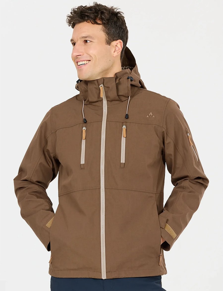 Whistler - Downey M Jacket W-PRO 10000 - friluftsjackor - teak - 0