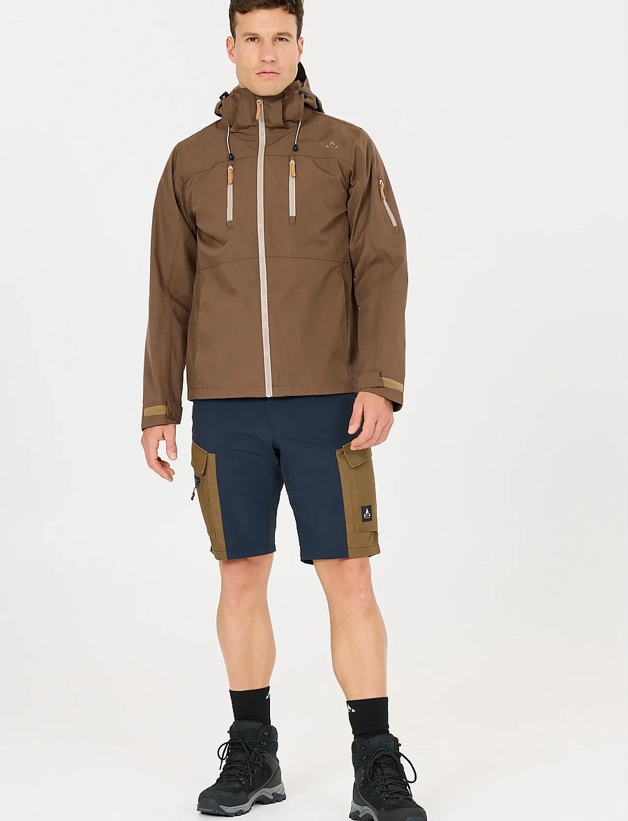Whistler - Downey M Jacket W-PRO 10000 - friluftsjackor - teak - 4