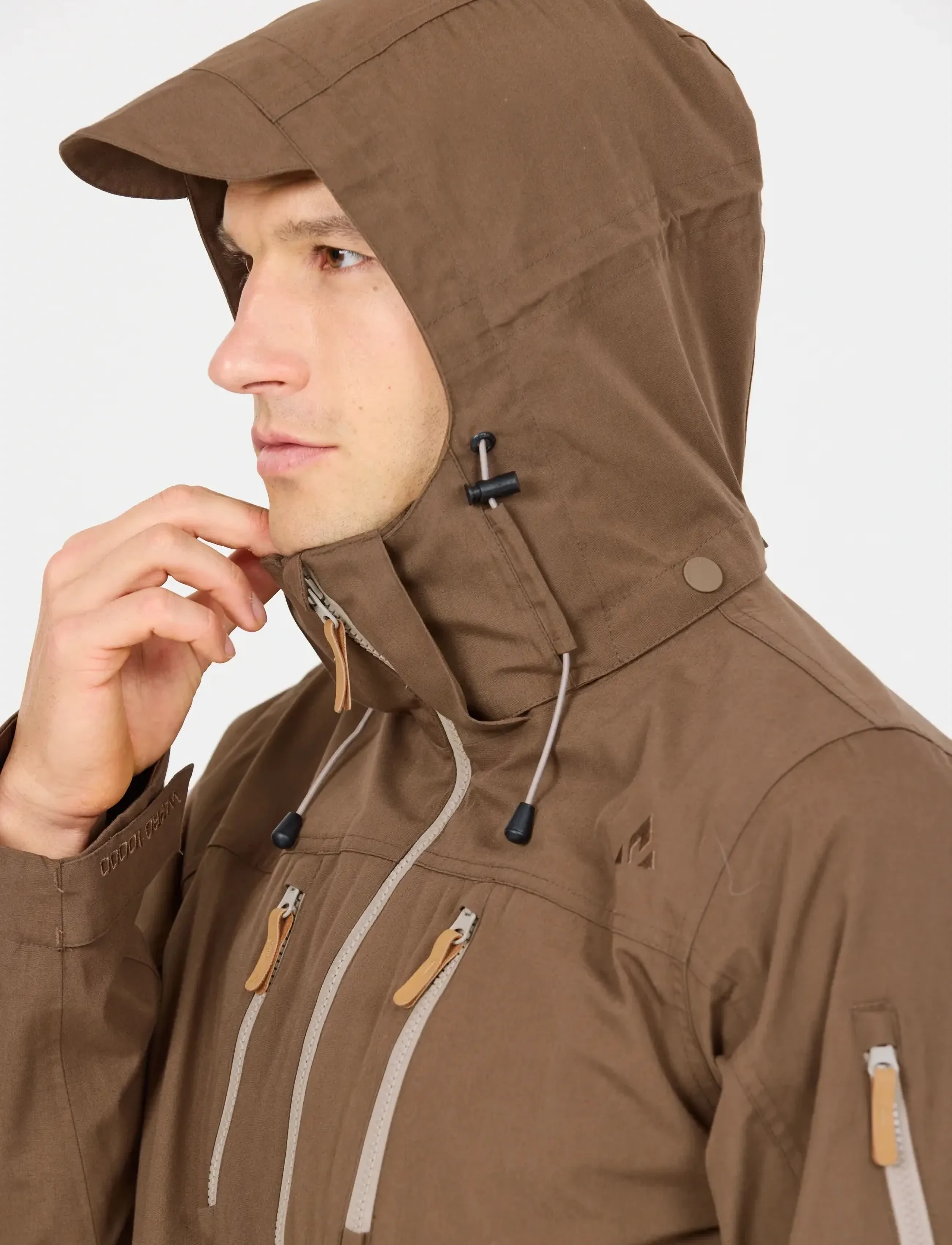Whistler Downey M Jacket W-PRO 10000 - Streetstyle - TEAK / brown