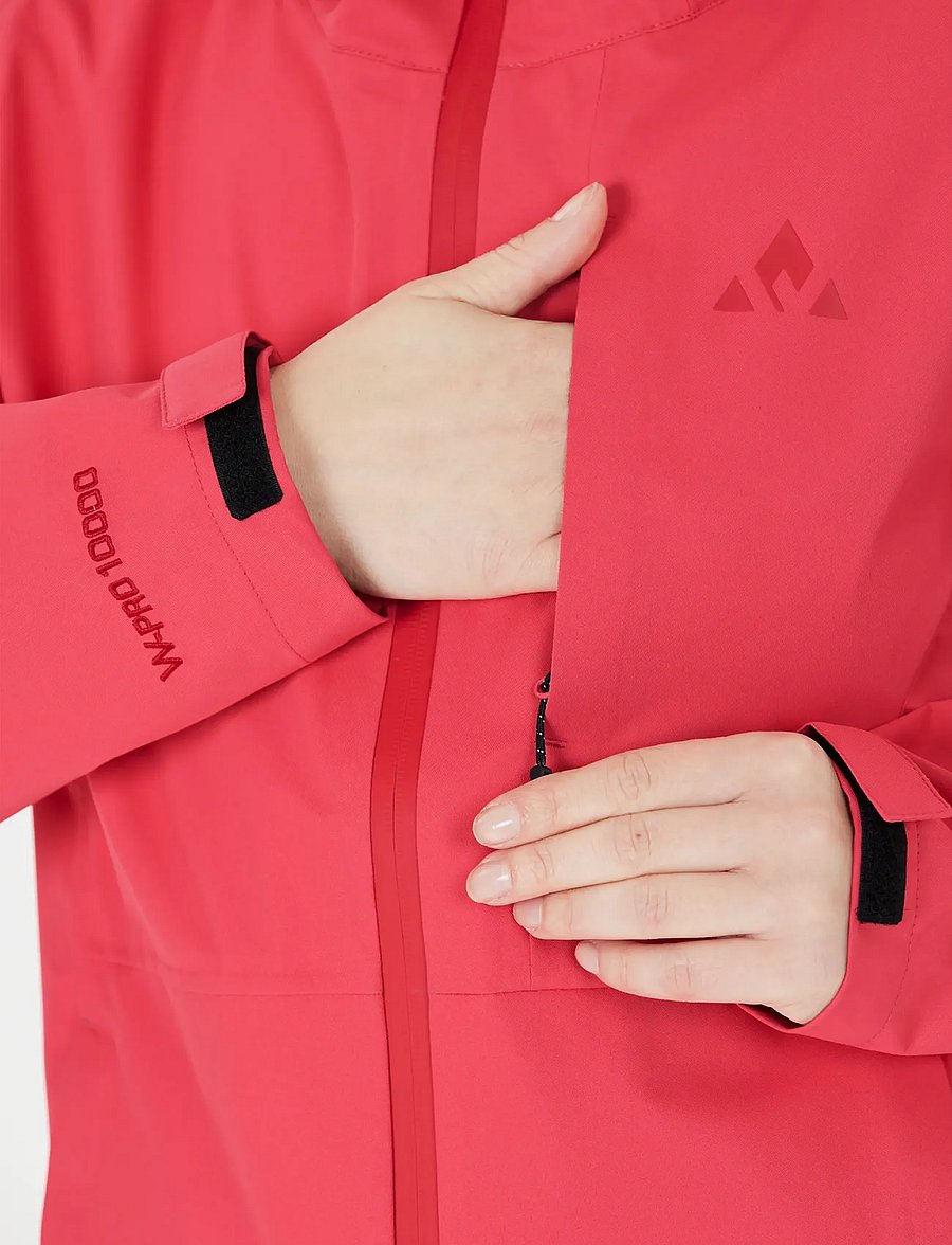 Whistler - Osbourne W LayerTech Jacket W-PRO 1 - friluftsjackor - geranium - 4