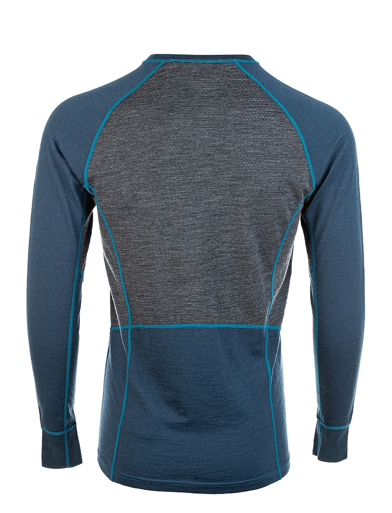 Whistler - Lapas M L-S Wool Mesh Baselayer Tee - funktionsunterwäsche - oberteile - navy blazer - 2