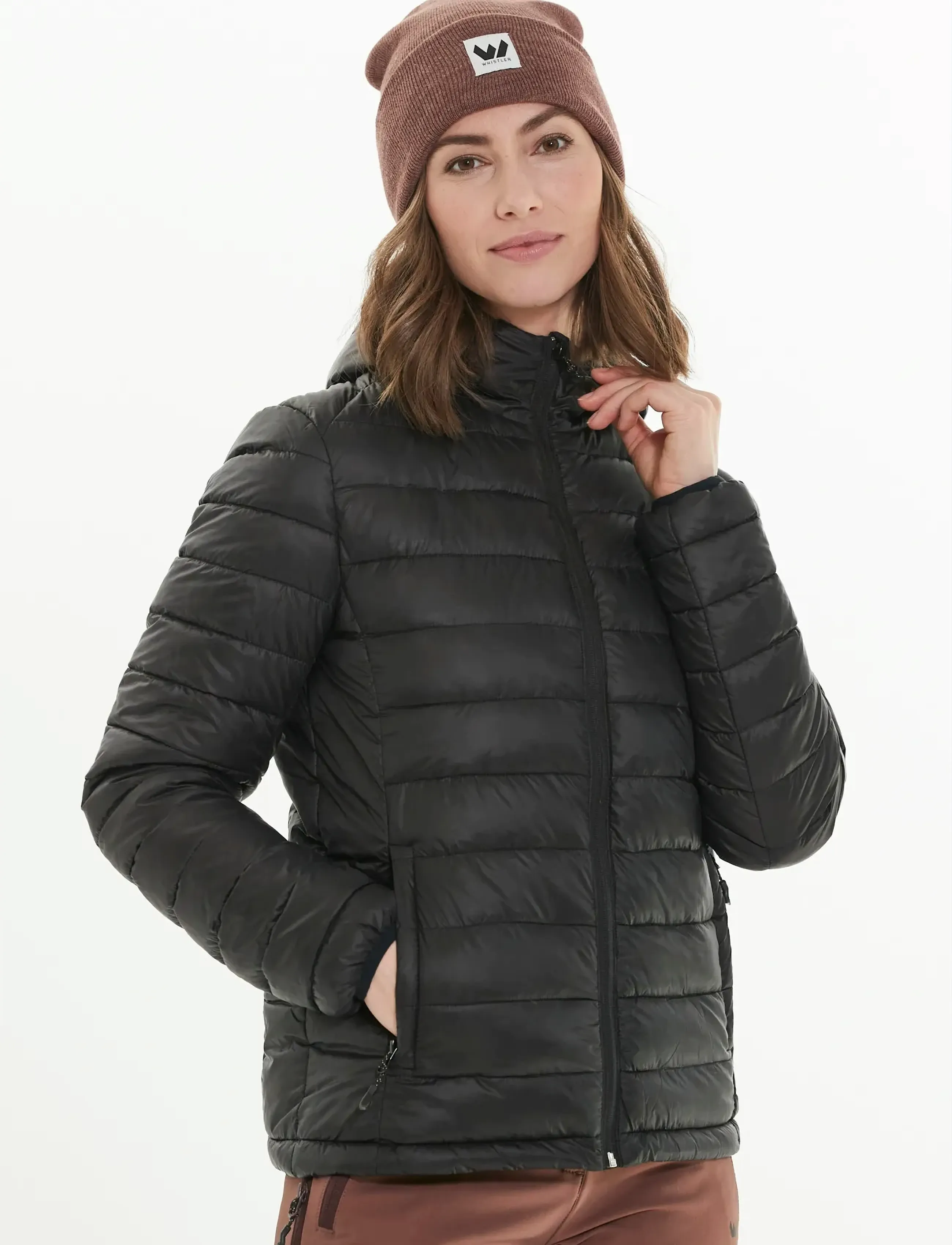 Whistler Hasse W Cft+ Jacket W Hood, 40, Black, Sport Jackets > Sport Outdoor Jackets, Dame