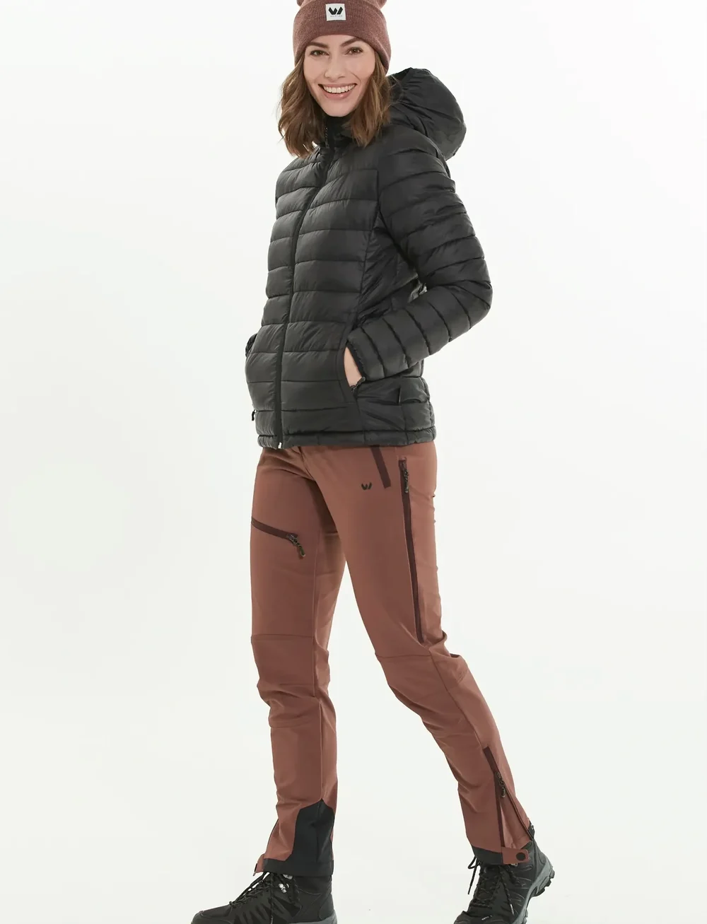 Whistler - Hasse W CFT+ Jacket W Hood - välijoped - black - 4