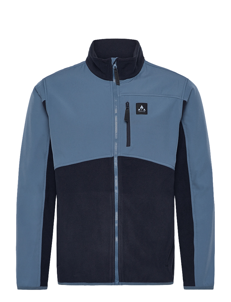 Whistler - Evo M Fleece Jacket - fleece & midlayer - captains blue - 0