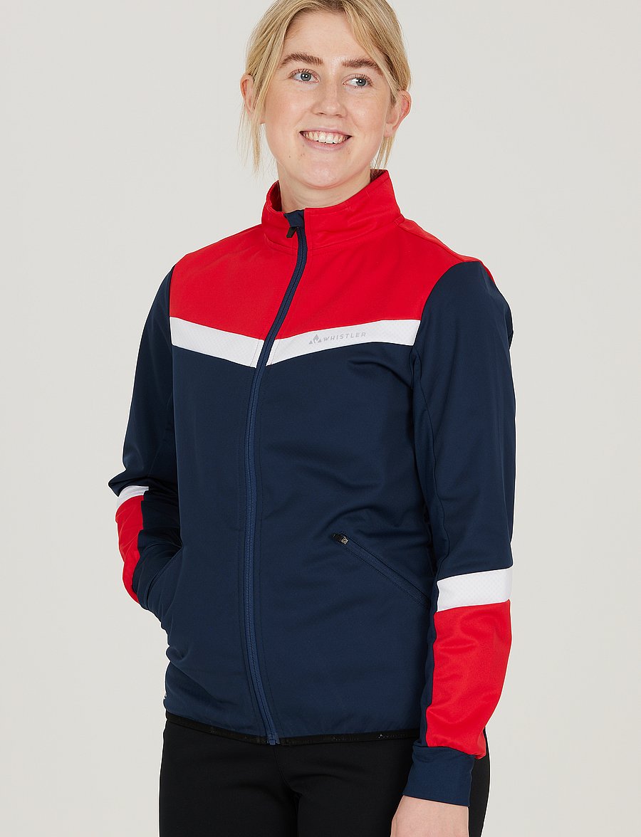 Whistler - Linar W XCS Jacket - träningsjackor - dark sapphire - 0