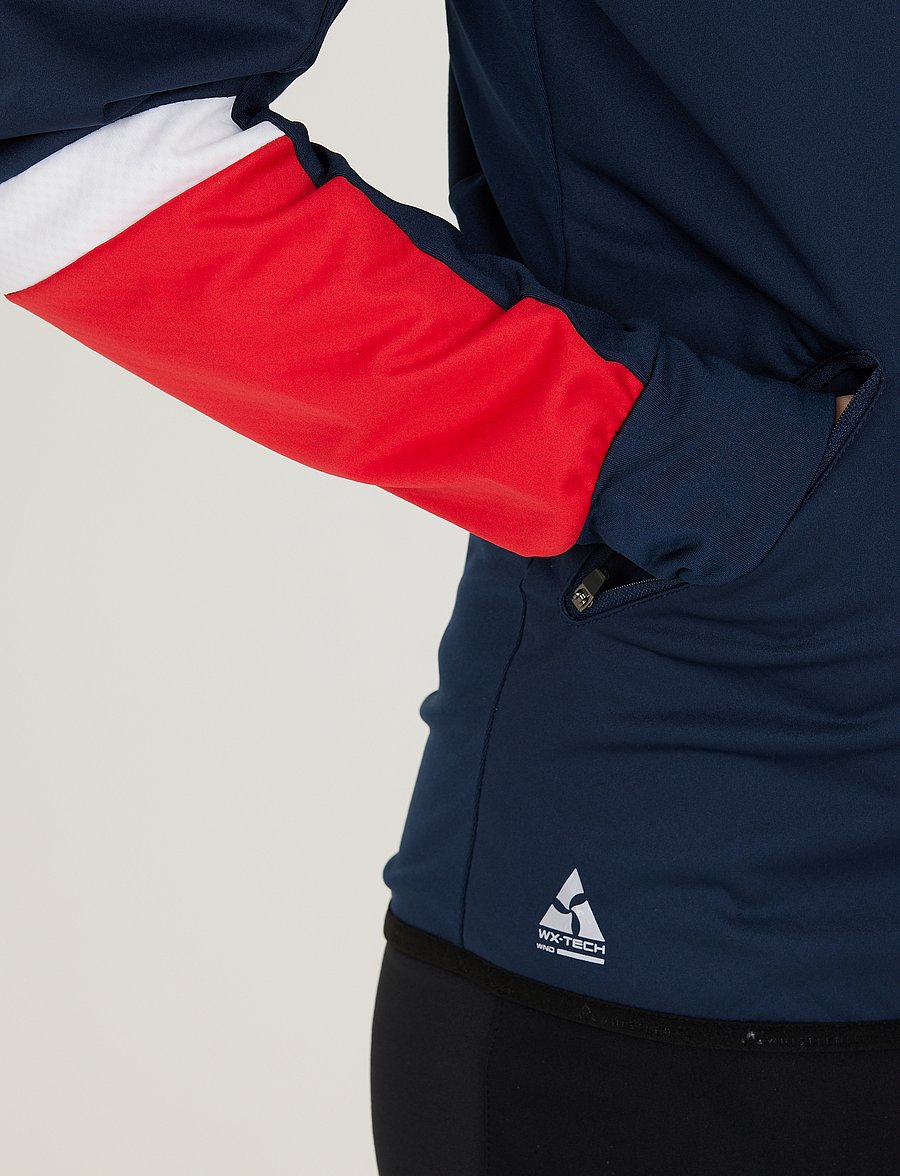 Whistler - Linar W XCS Jacket - träningsjackor - dark sapphire - 4