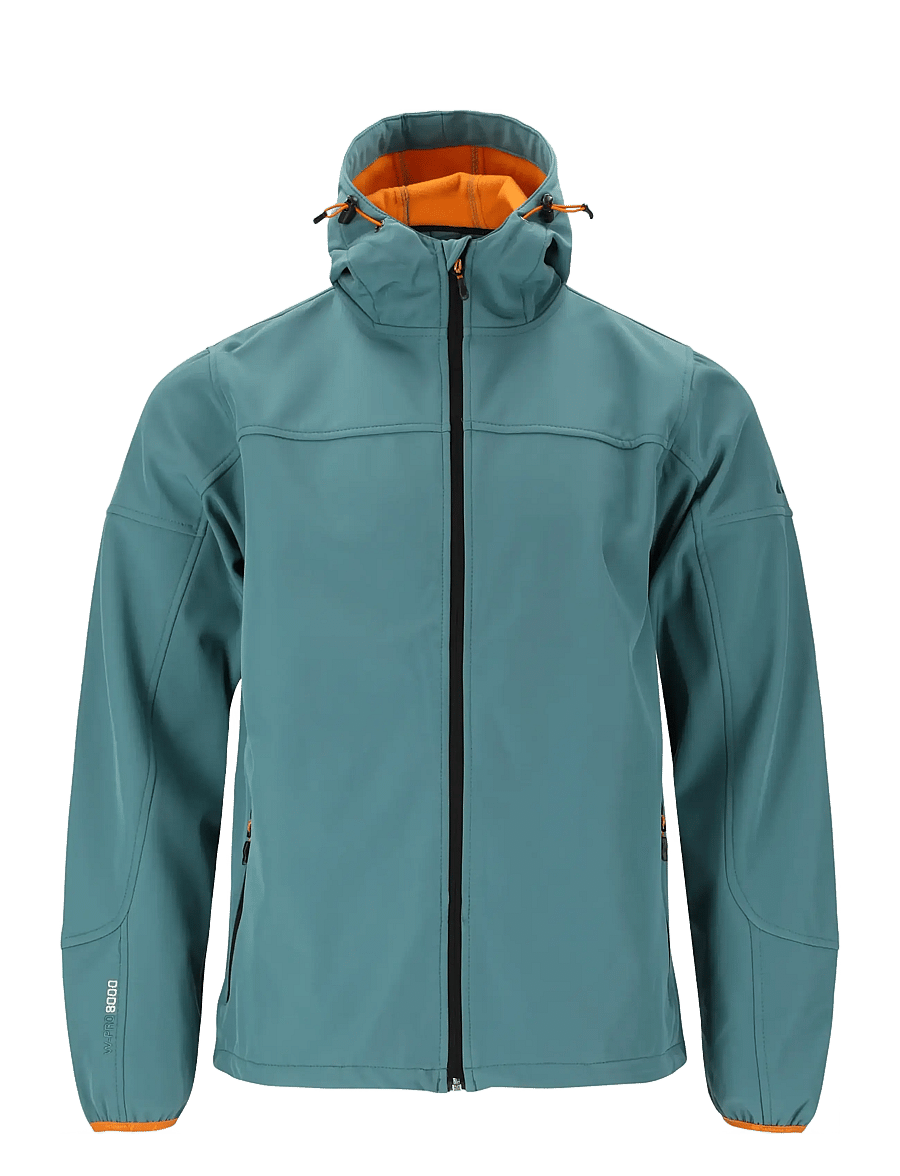 Whistler - Duble M Softshell Jacket W-PRO 8000 - Útivistarjakkar - hydro - 1