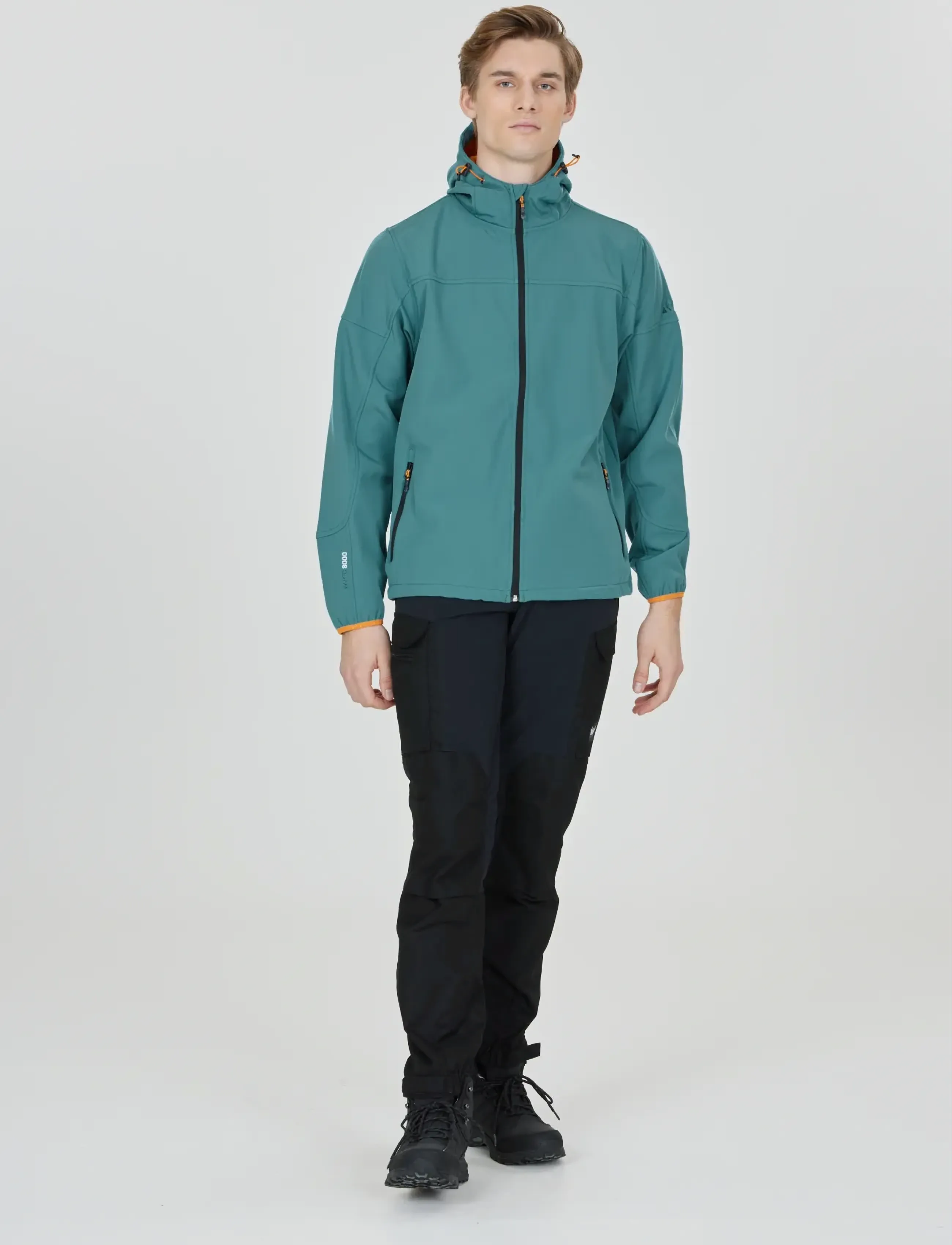 Whistler - Duble M Softshell Jacket W-PRO 8000 - Útivistarjakkar - hydro - 0