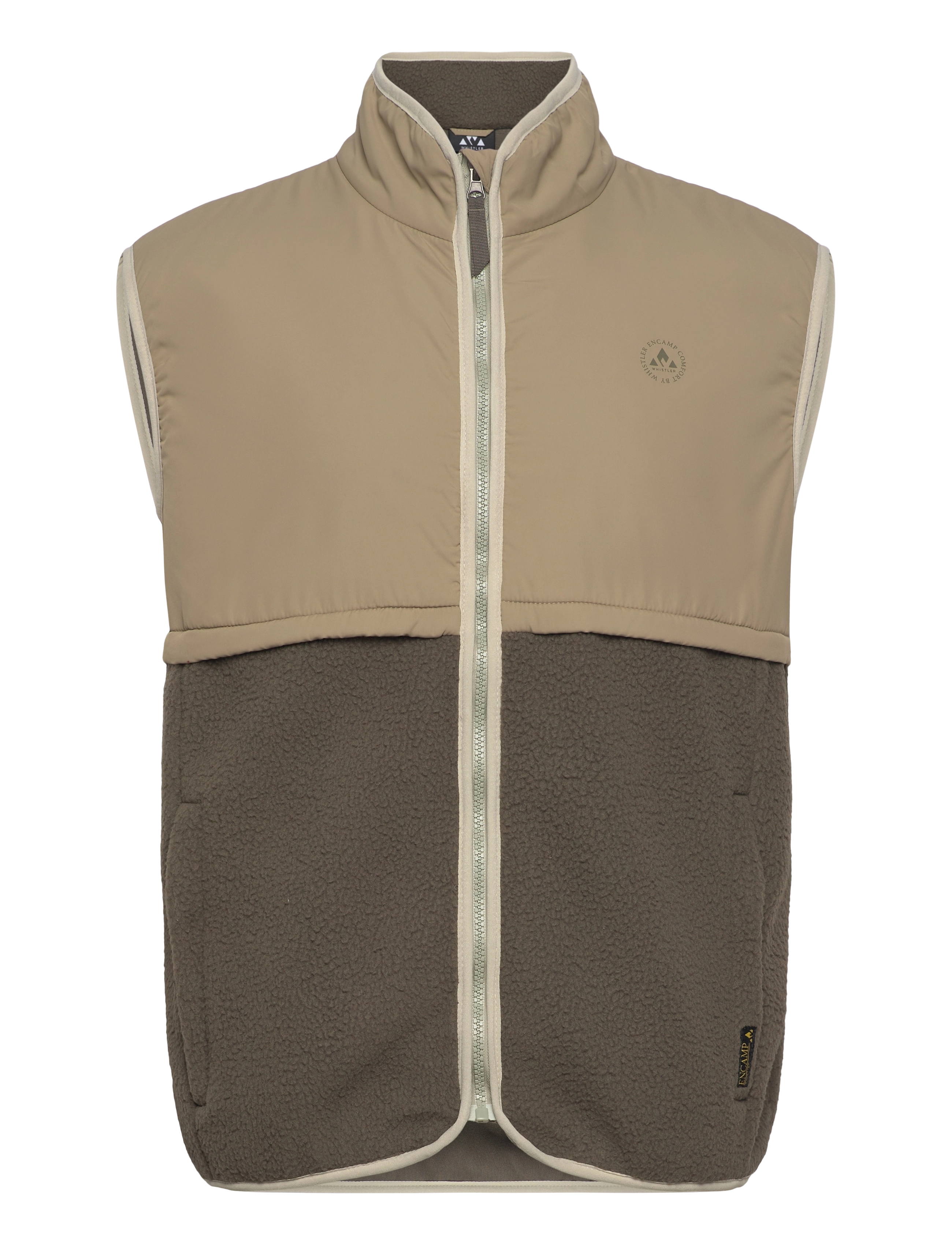 Whistler - Oak M Teddy Vest - tarmac - 1