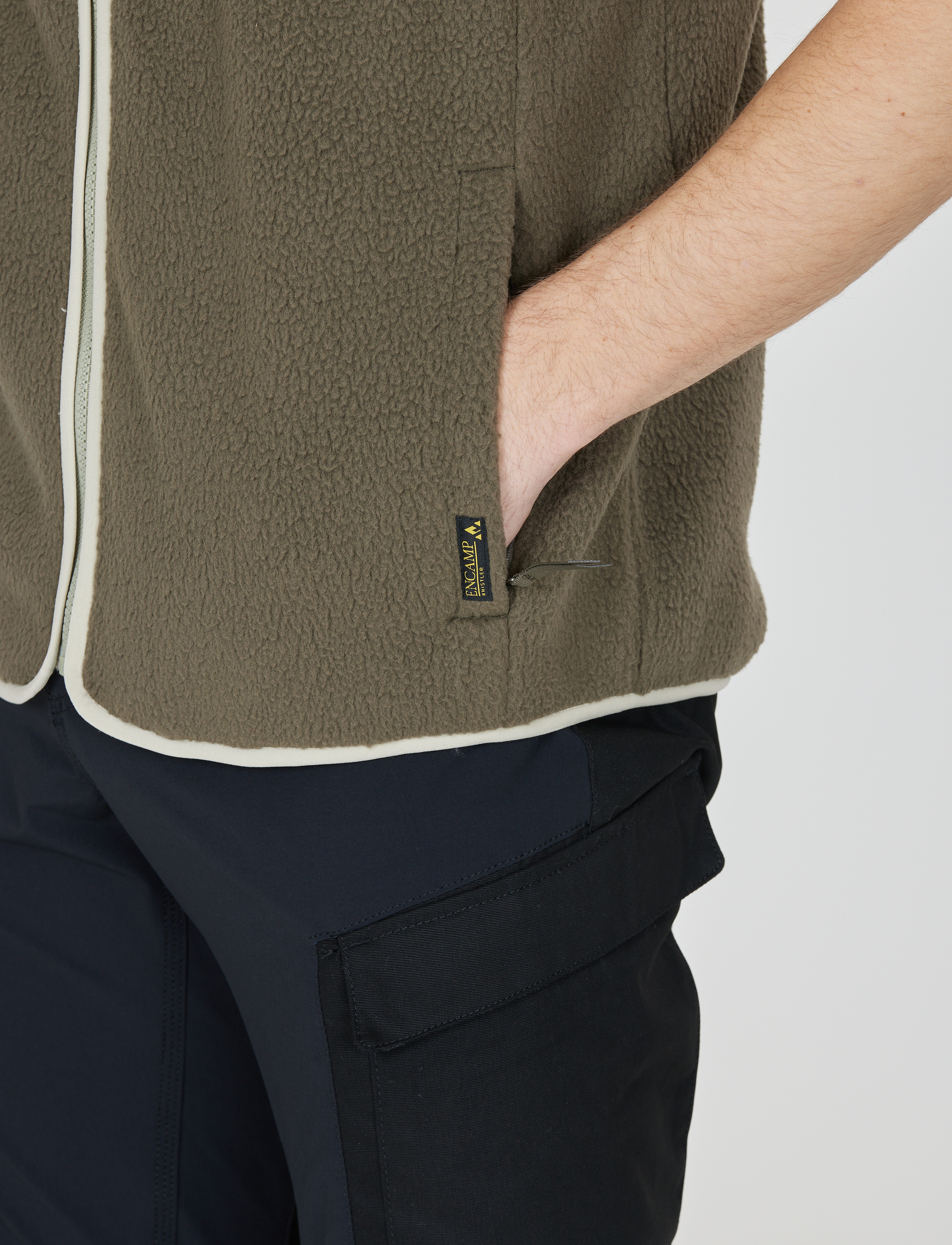 Whistler - Oak M Teddy Vest - tarmac - 4
