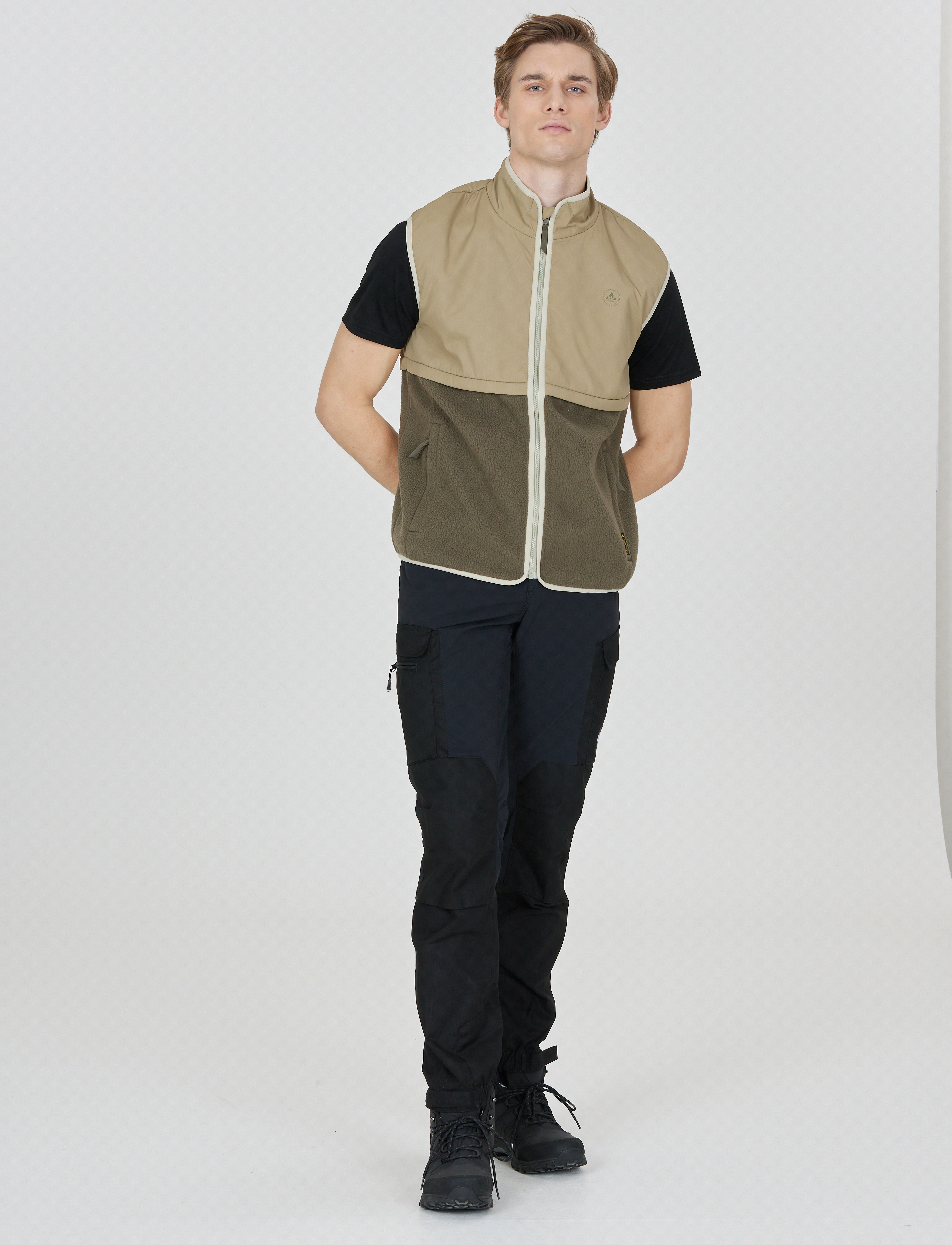 Whistler - Oak M Teddy Vest - tarmac - 5