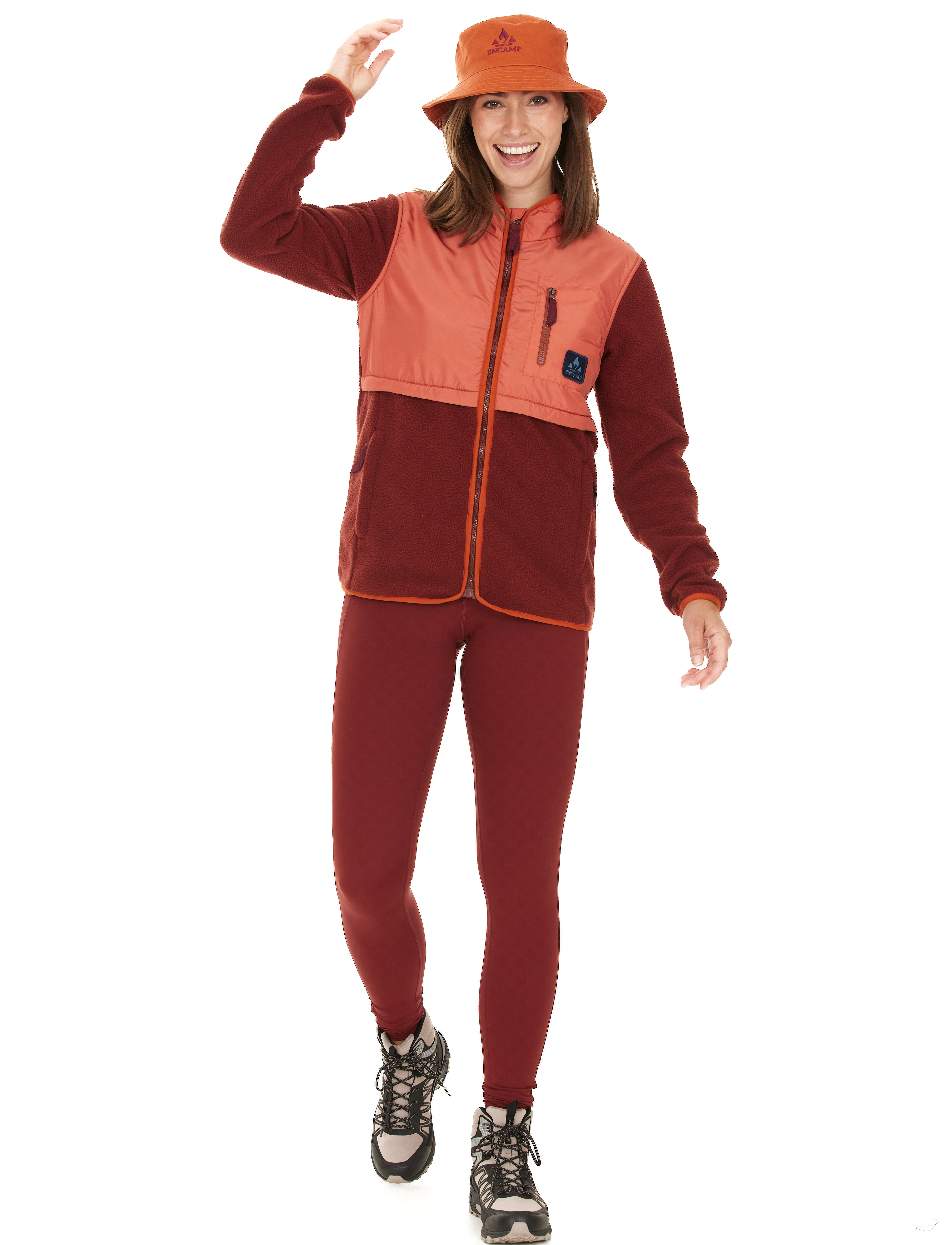 Whistler - Oak W Teddy Jacket - madder brown - 5