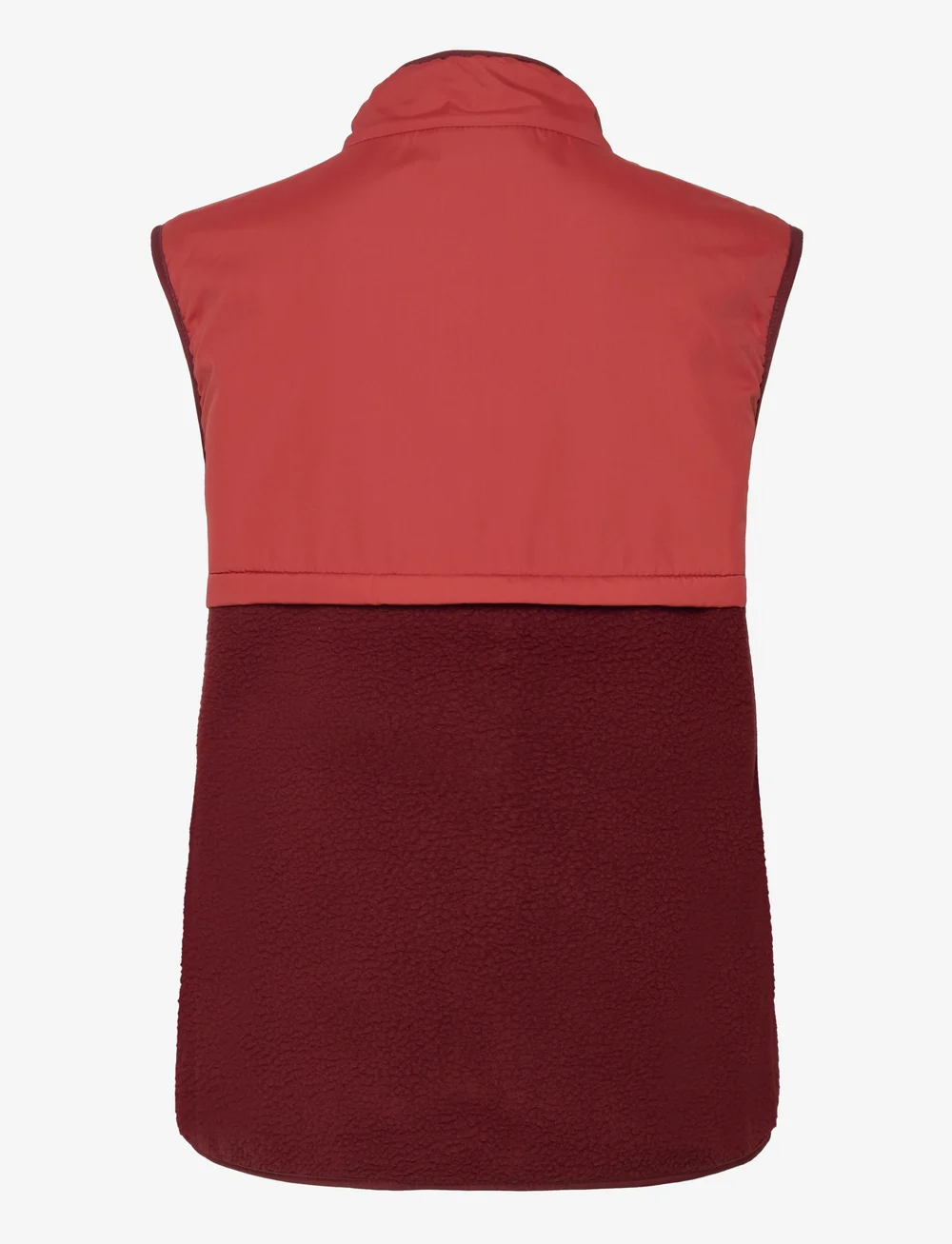 Whistler - Oak W Teddy Vest - overtøj - madder brown - 2