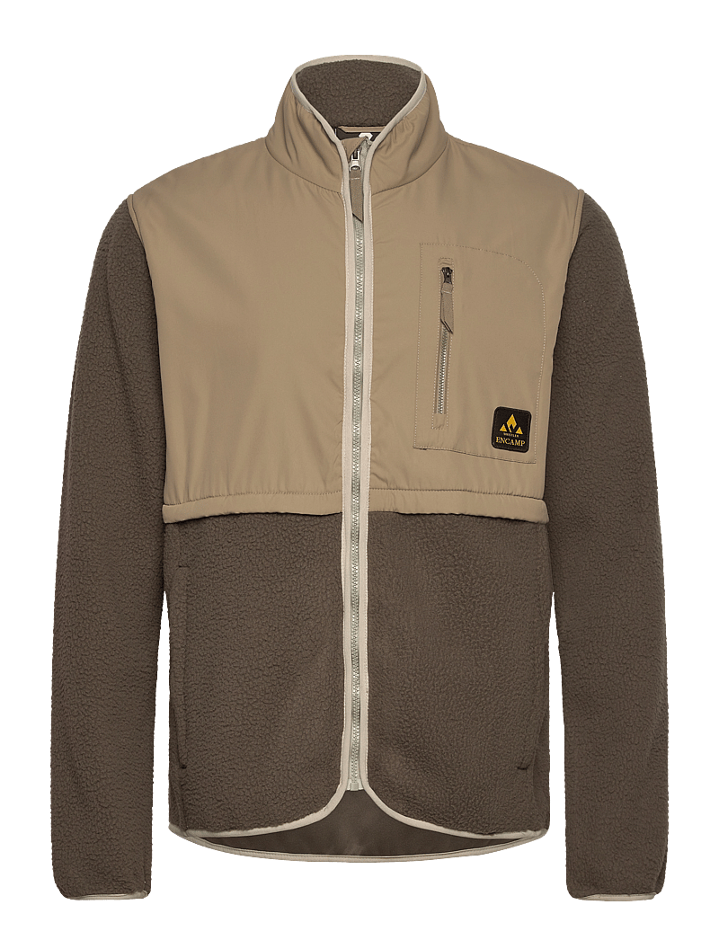 Whistler - Oak M Teddy Jacket - fleece & midlayer - tarmac - 1