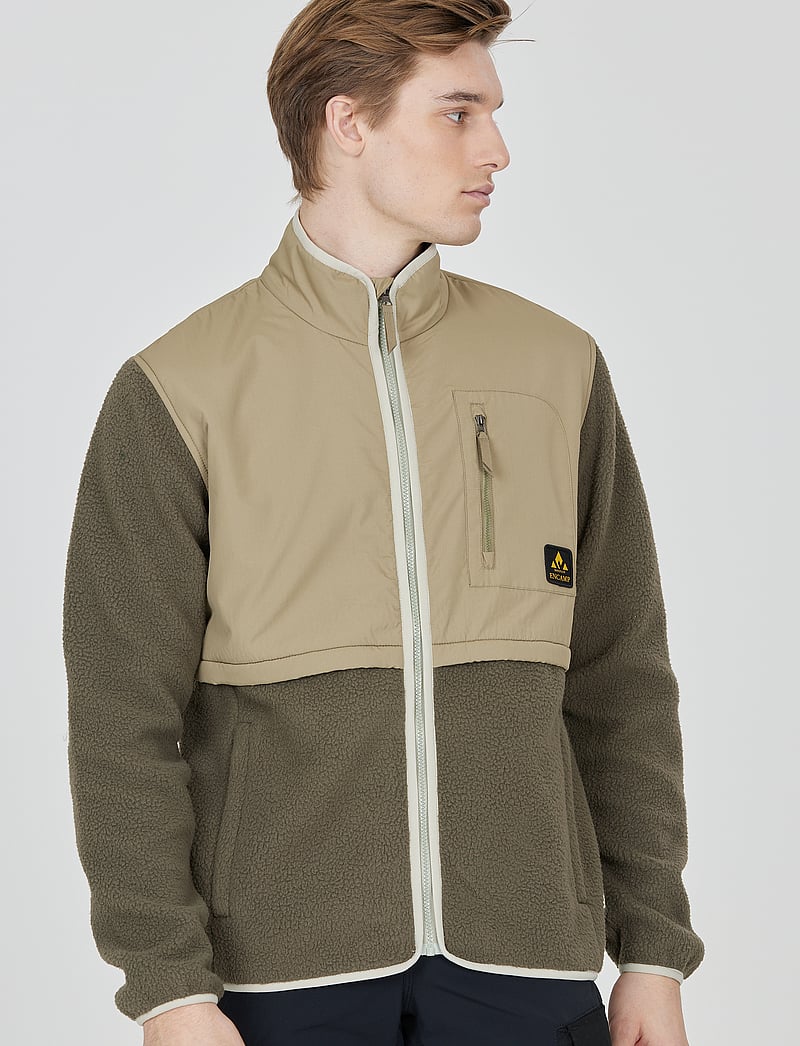 Whistler - Oak M Teddy Jacket - fleece & midlayer - tarmac - 0