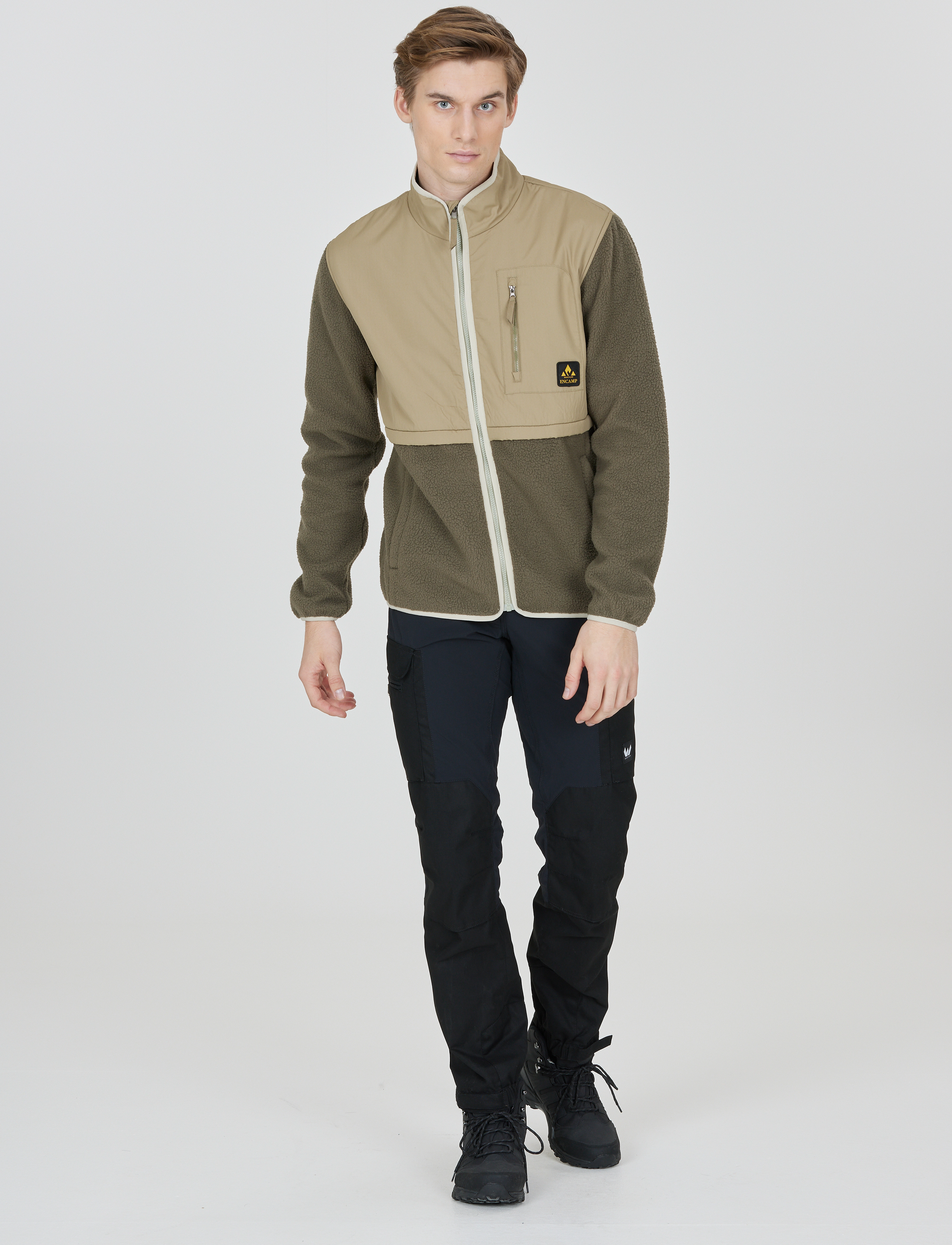 Whistler - Oak M Teddy Jacket - tarmac - 4
