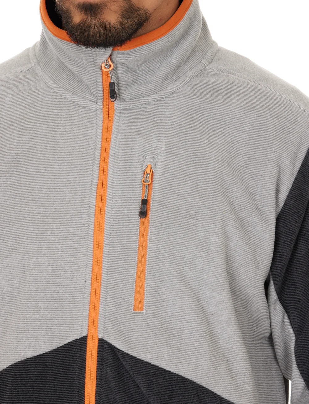 Whistler - Greyson M Fleece Jacket - fleece & midlayer - asphalt - 4