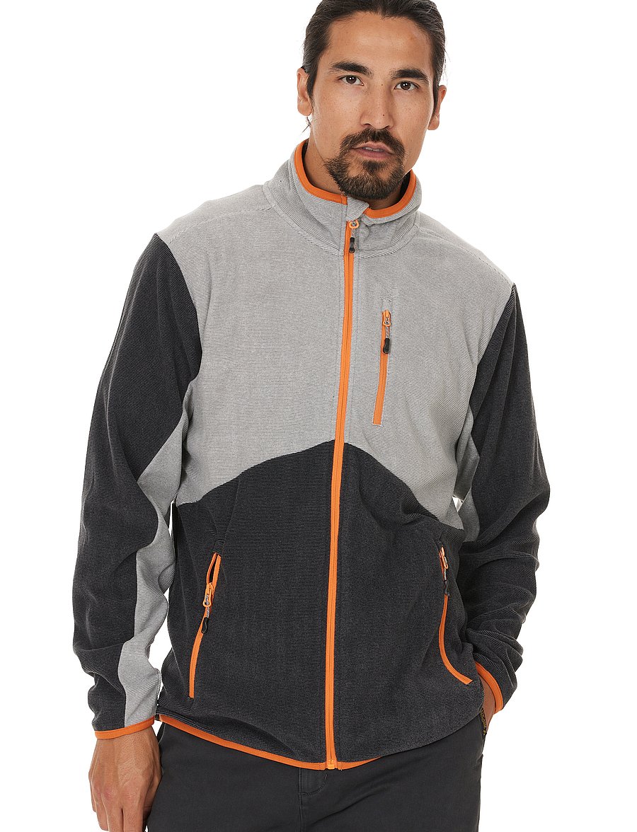 Whistler - Greyson M Fleece Jacket - fleece & mellanlager - asphalt - 0