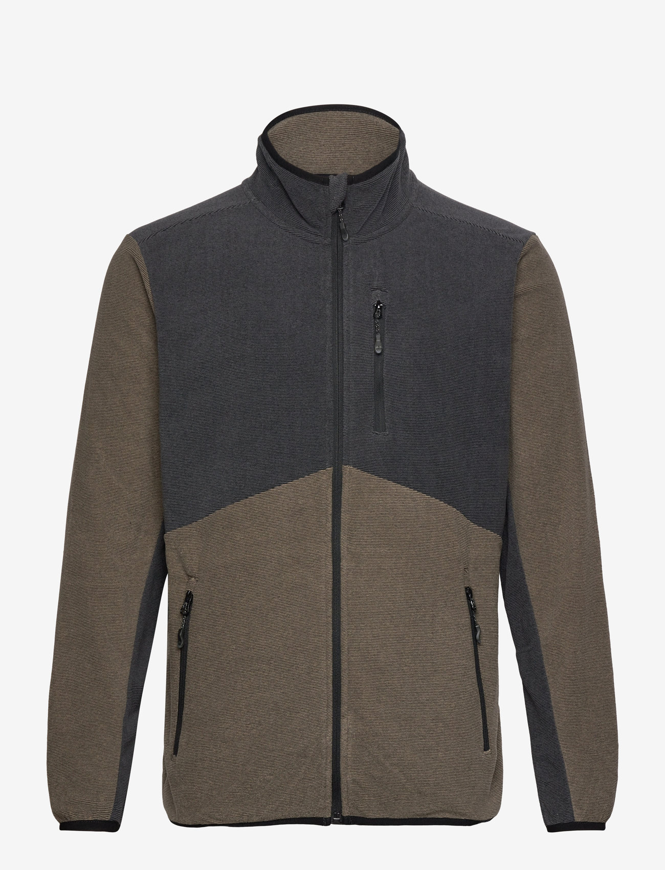 Whistler - Greyson M Fleece Jacket - fleece & midlayer - tarmac - 1