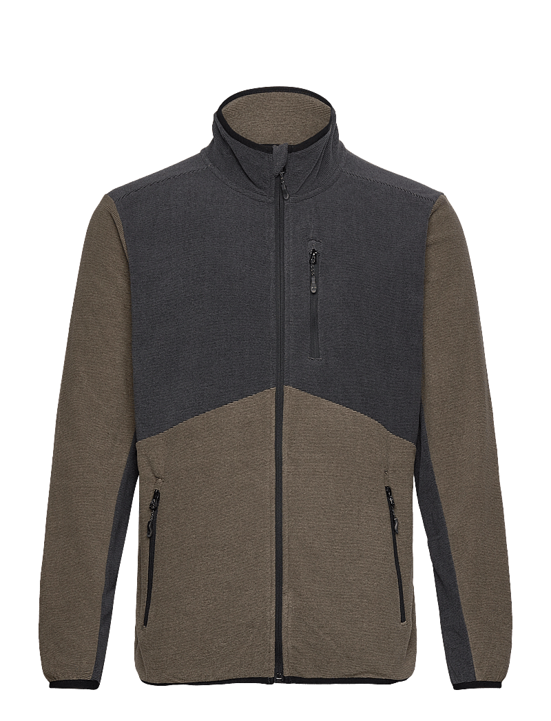 Whistler - Greyson M Fleece Jacket - fleece & midlayer - tarmac - 1