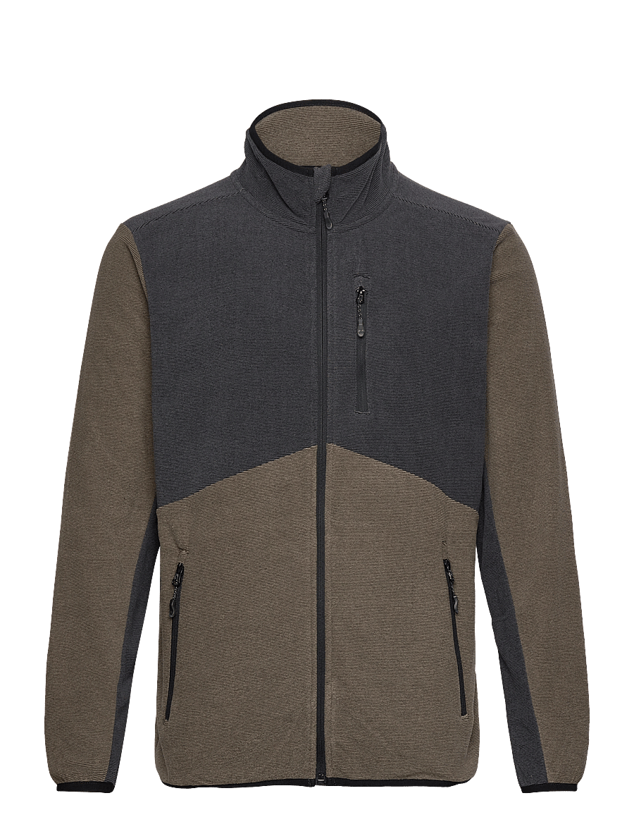 Whistler - Greyson M Fleece Jacket - fleece og mellemlag - tarmac - 1