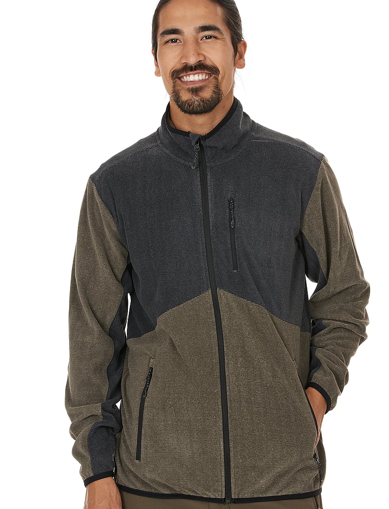 Whistler - Greyson M Fleece Jacket - fleece & midlayer - tarmac - 0