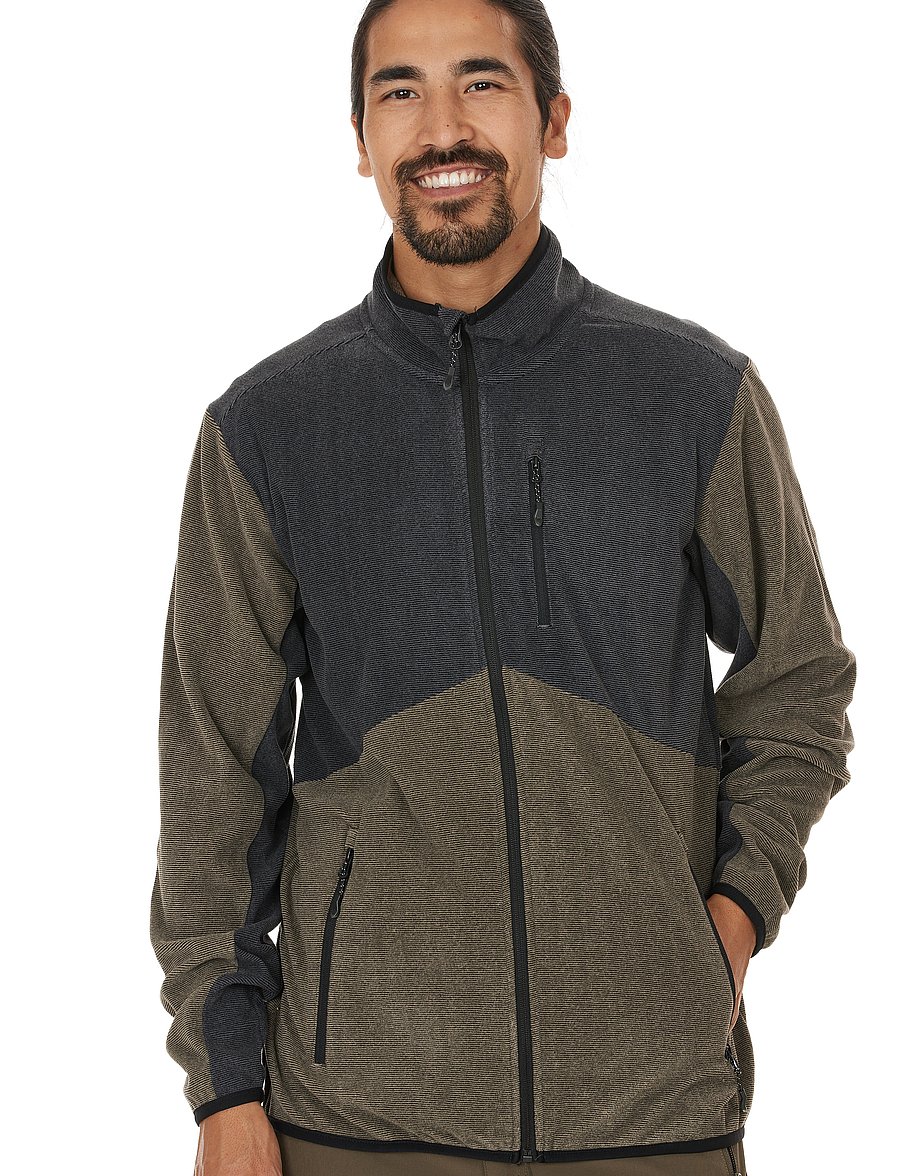 Whistler - Greyson M Fleece Jacket - fleece og mellemlag - tarmac - 0