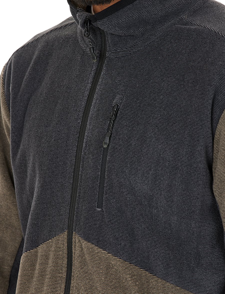 Whistler - Greyson M Fleece Jacket - fleece og mellemlag - tarmac - 4