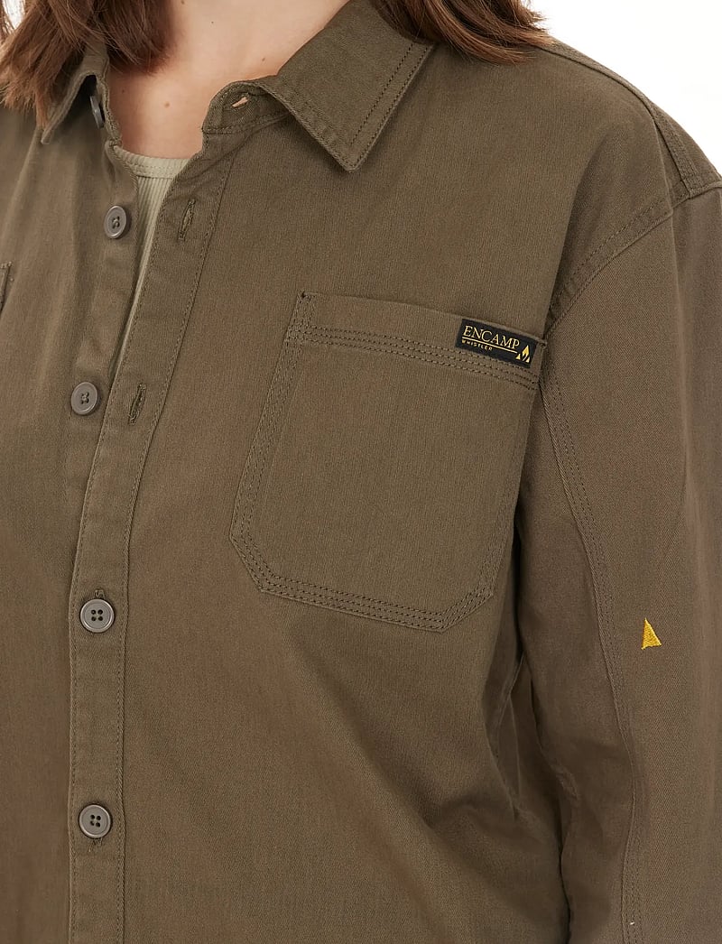 Whistler - Fallon W Shirt - shirts - tarmac - 0