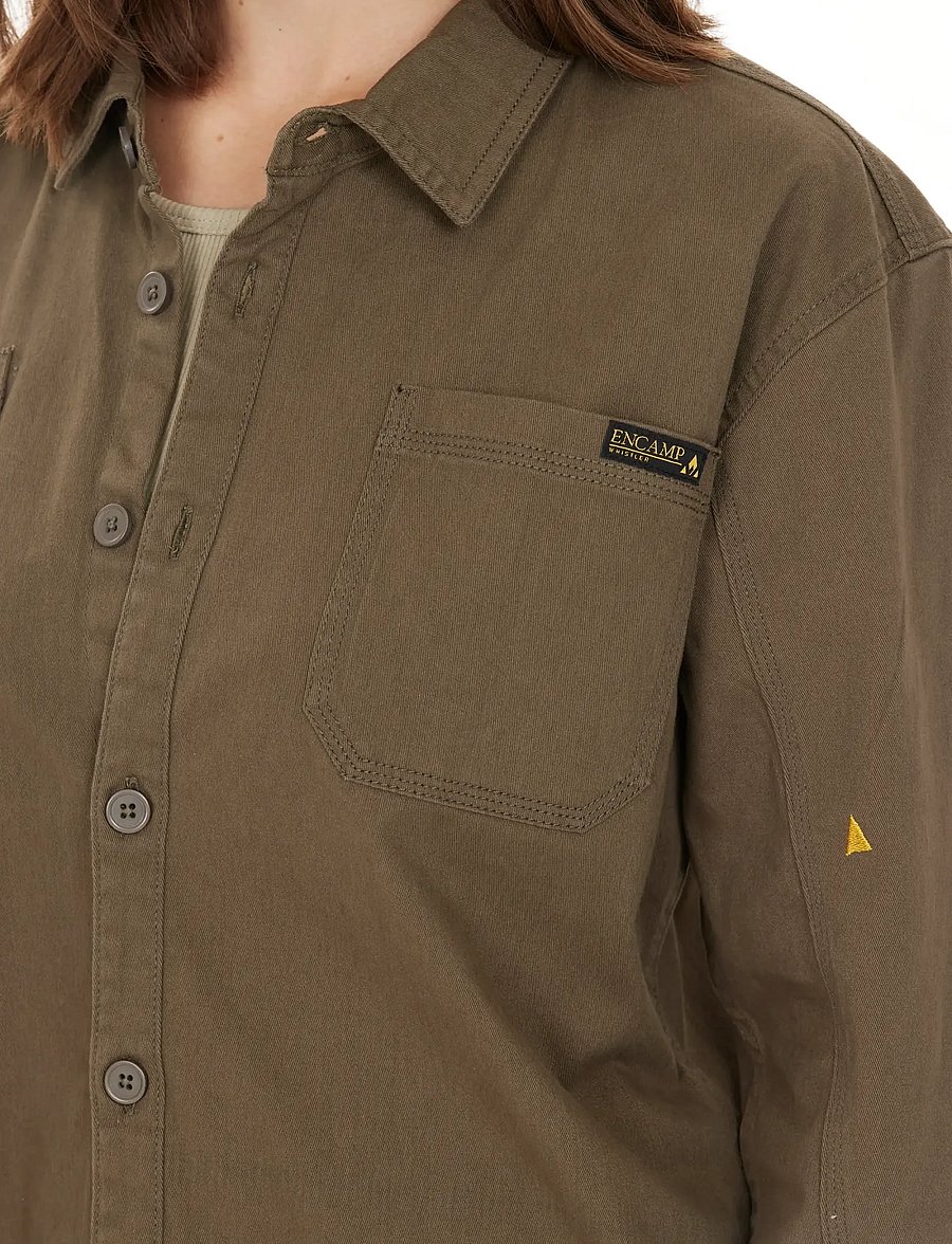 Whistler - Fallon W Shirt - topit & t-paidat - tarmac - 0