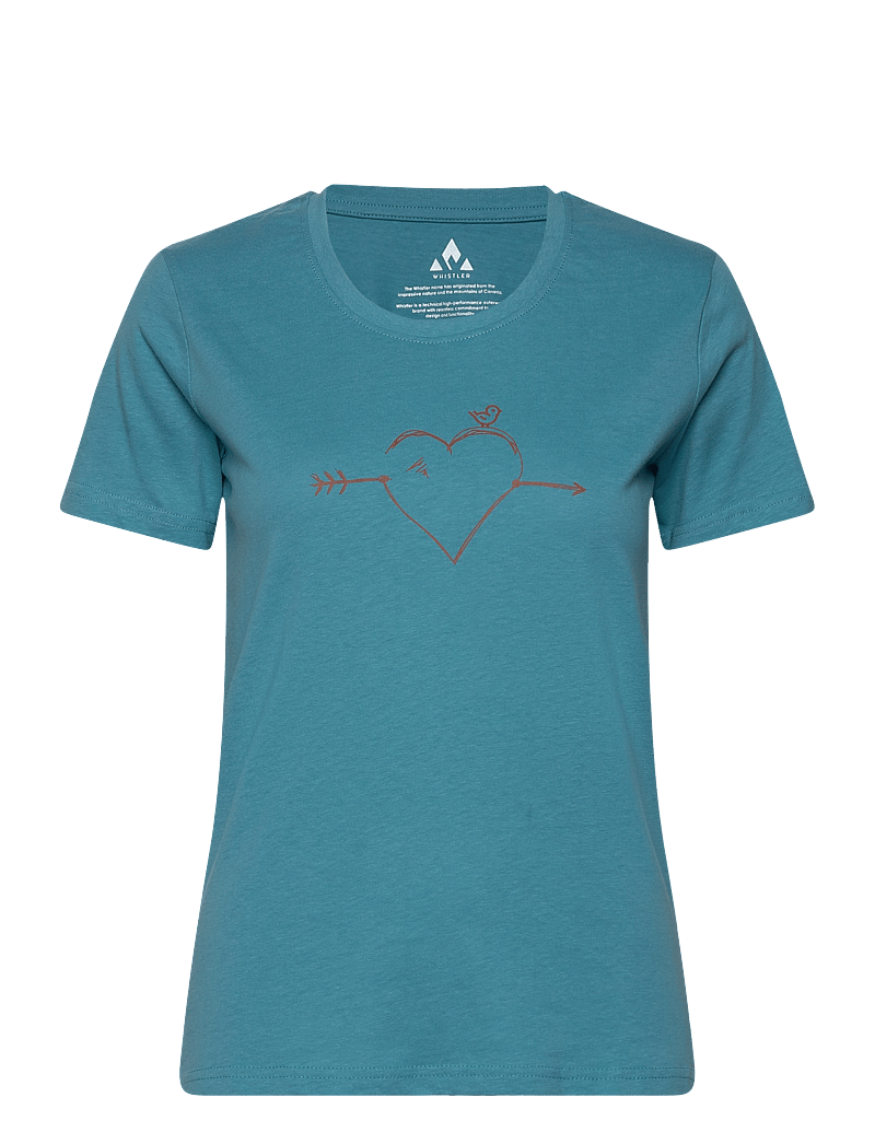 Whistler - Subby W S-S Tee - t-shirts - adriatic blue - 1