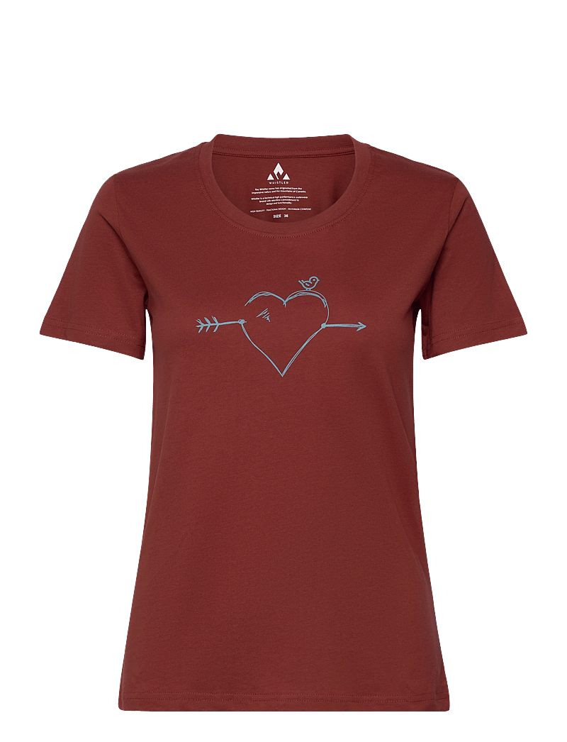 Whistler - Subby W S-S Tee - t-shirts - henna - 1