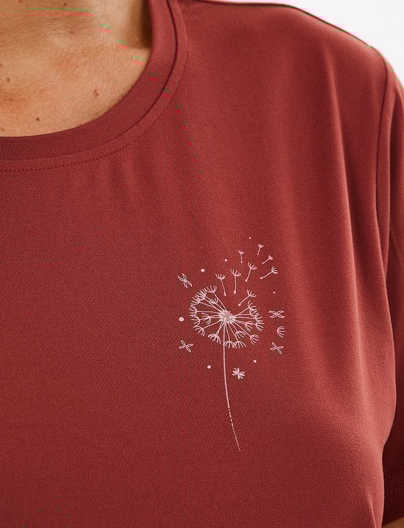 Whistler - Subby W S-S Tee - t-shirts - henna - 4