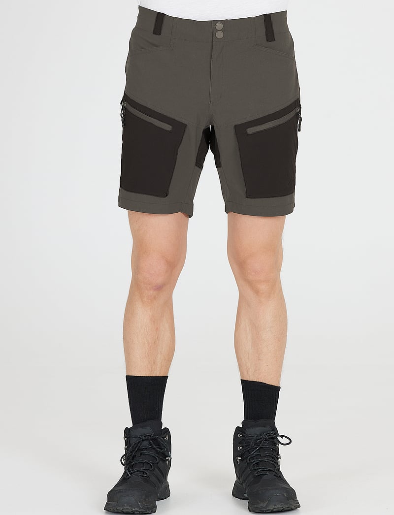 Whistler - Kodiak M Outdoor Shorts - friluftsshorts - black ink - 0