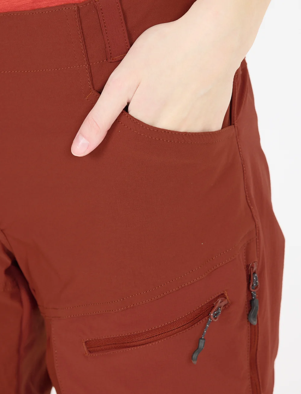 Whistler - Kodiak W Short - outdoorshorts - madder brown - 4