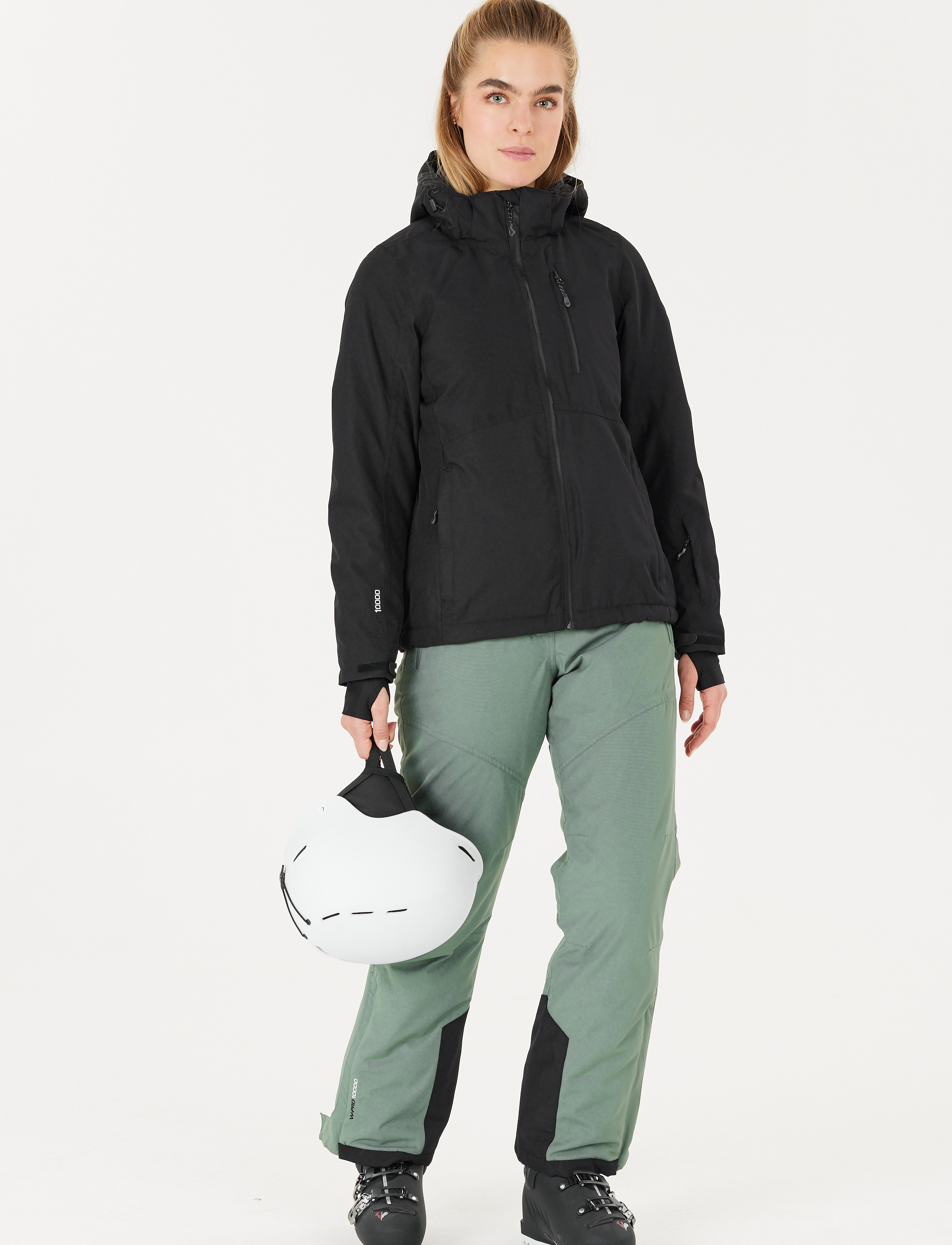 Whistler Drizzle W Ski Jacket W-Pro 10000, 40, Black, Sport Jackets > Sport Ski Jackets, Dame
