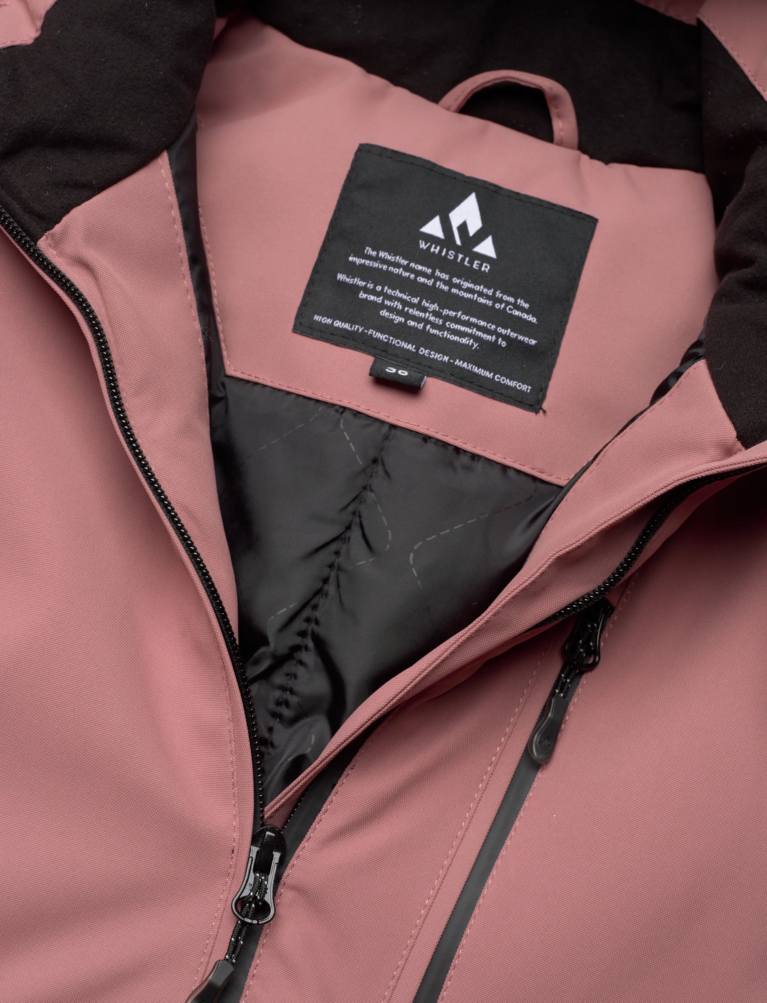 Whistler - Drizzle W Ski Jacket W-Pro 10000 - ski wear - burlwood - 2